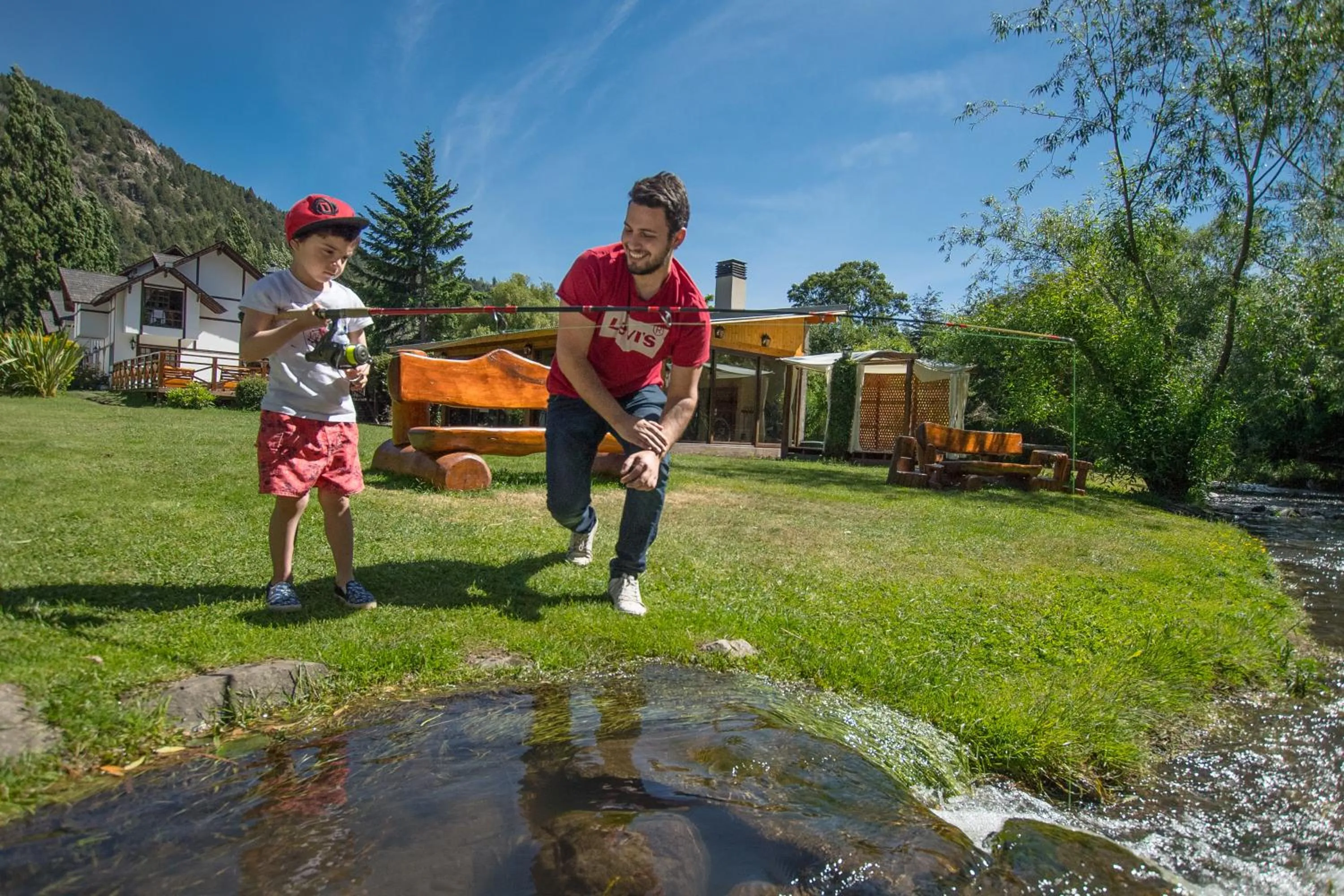 Patio in Apart & Hotel La Fontaine - by ROTUI