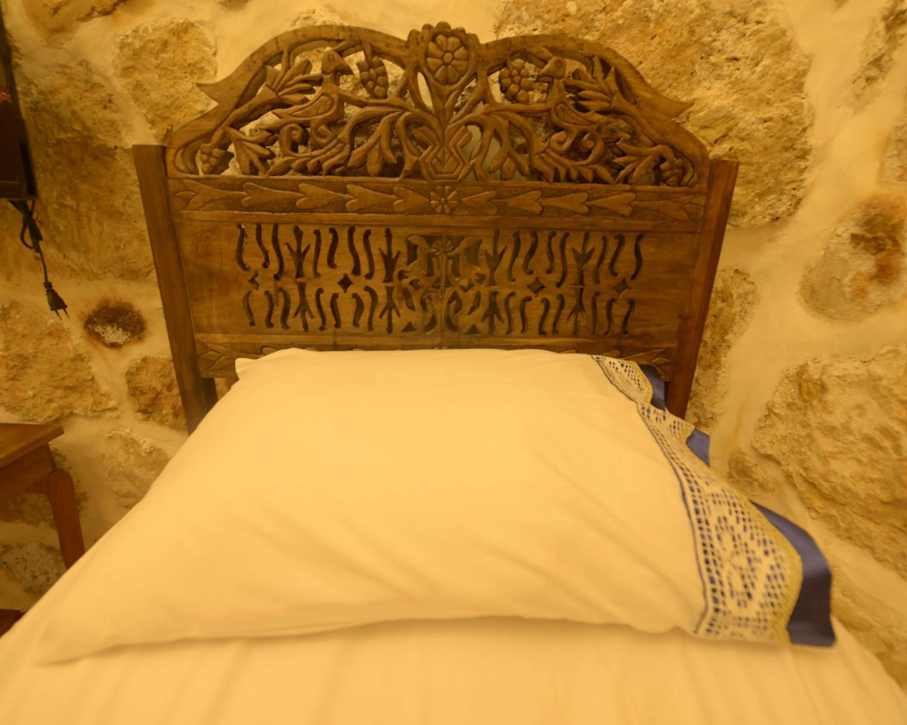 Bed in MERDİN BOUTİQUE HOTEL