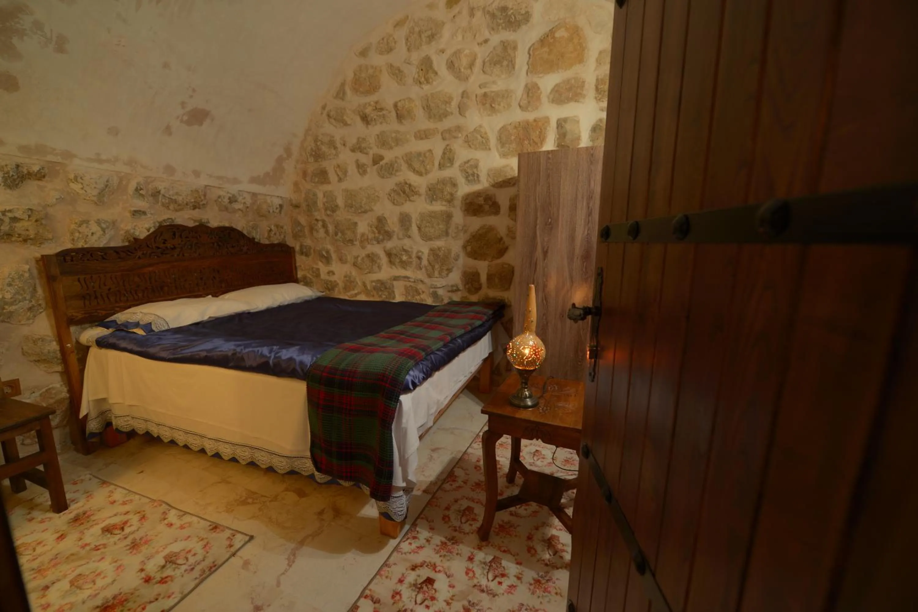 Bed in MERDİN BOUTİQUE HOTEL