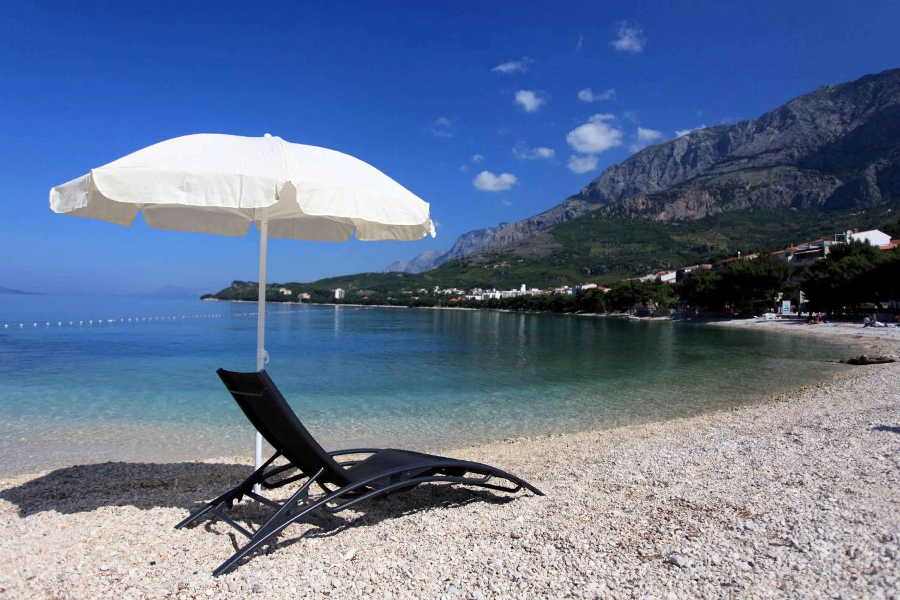 Beach in Hotel Park Makarska