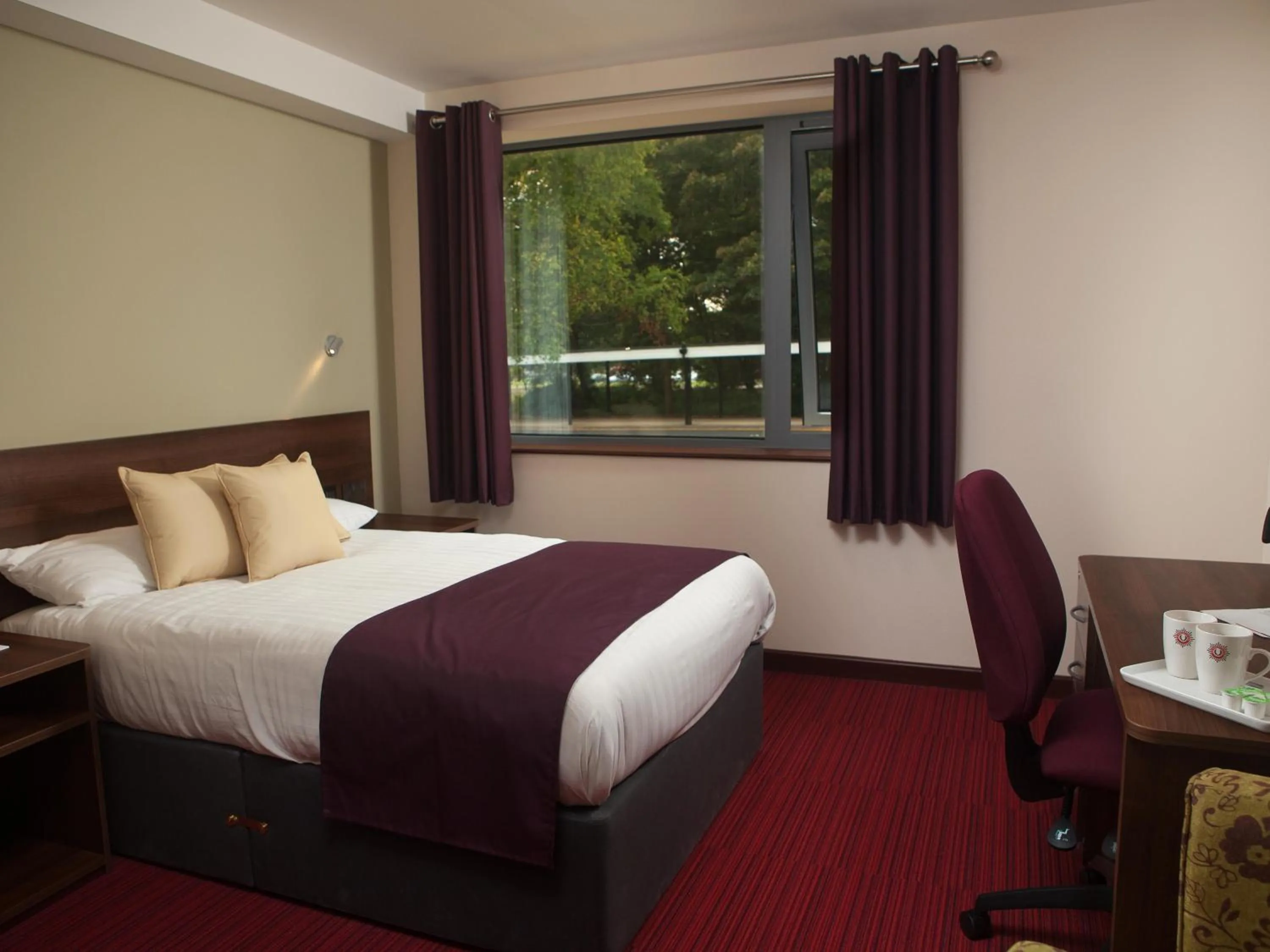 Bedroom, Bed in Fire Service College