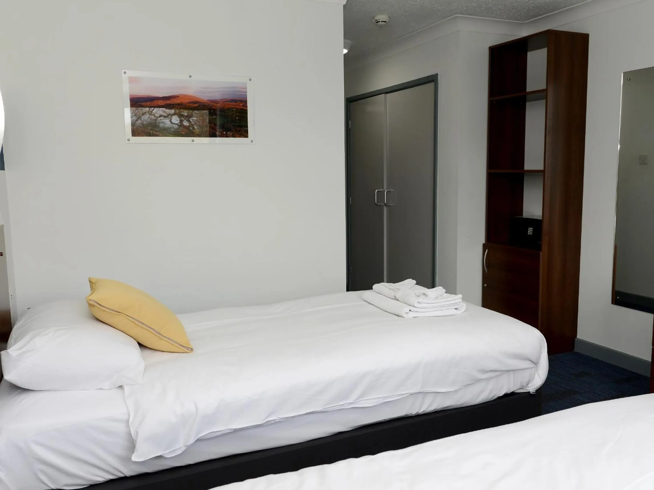 Bedroom, Bed in Fire Service College