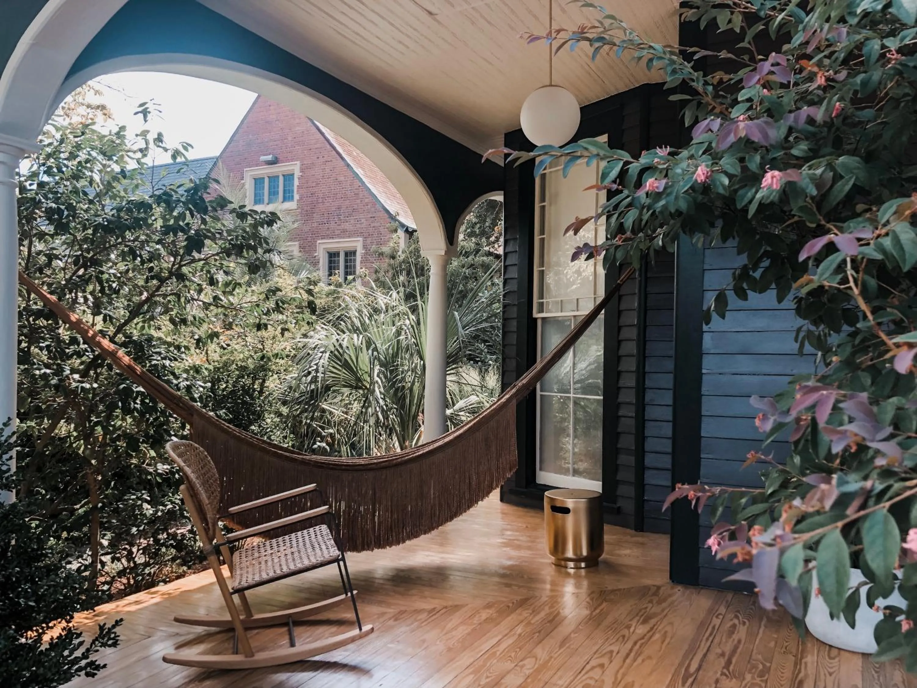 Patio in DREAMERS bnb