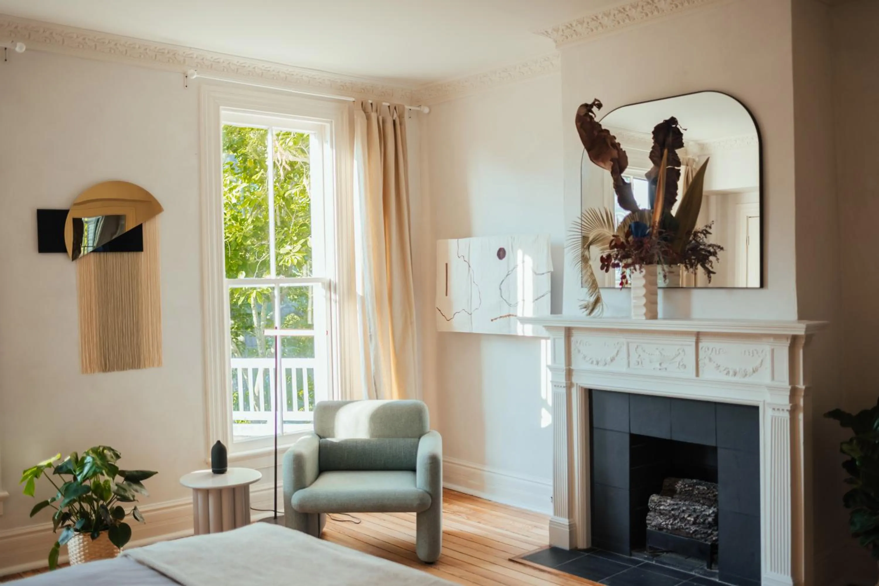 Seating area in DREAMERS bnb