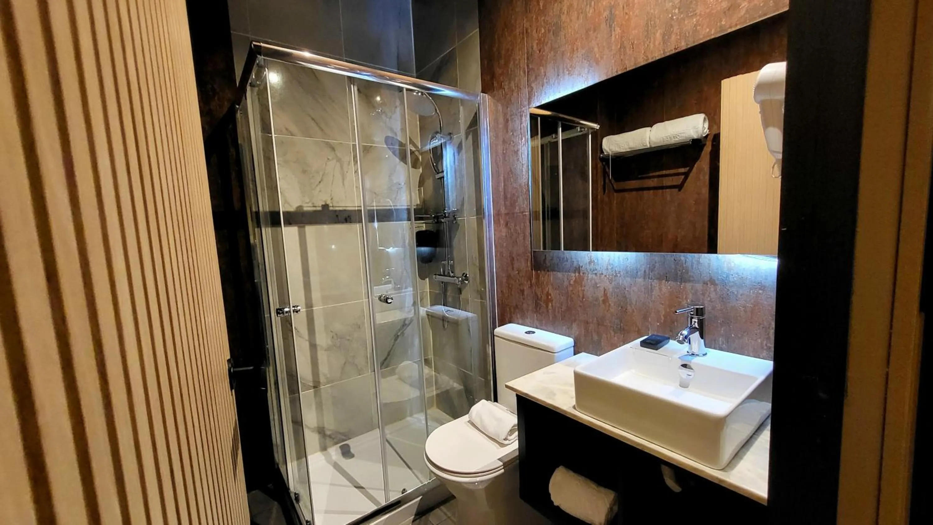 Shower in Rubens Hotels & SPA