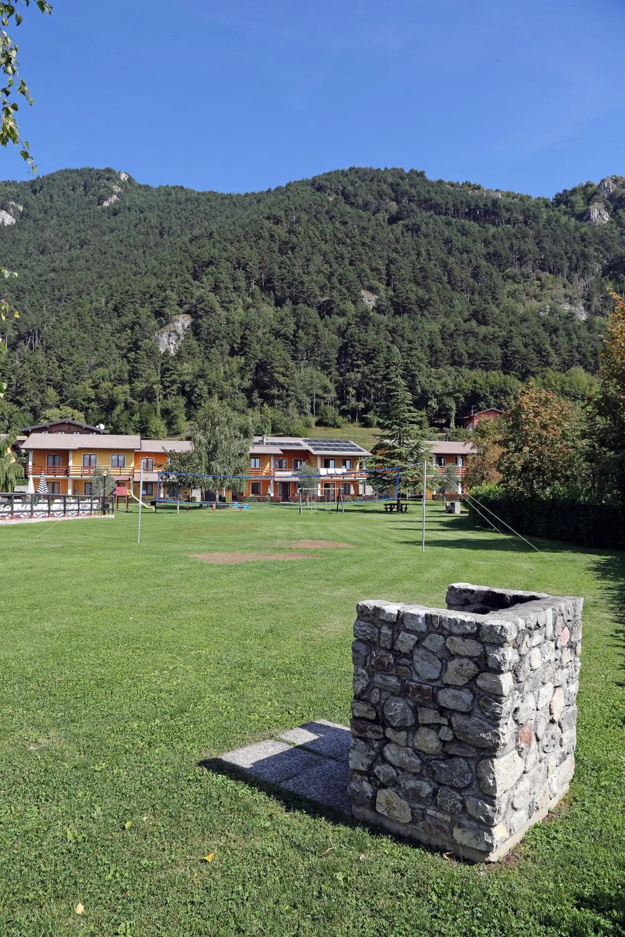 BBQ facilities in Hotel Residence La Pertica