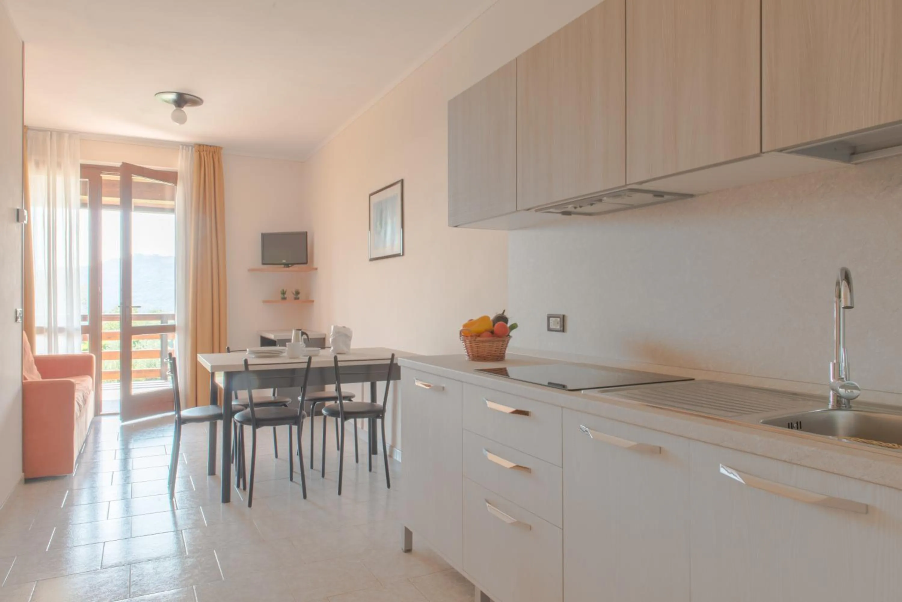 Kitchen or kitchenette in Hotel Residence La Pertica