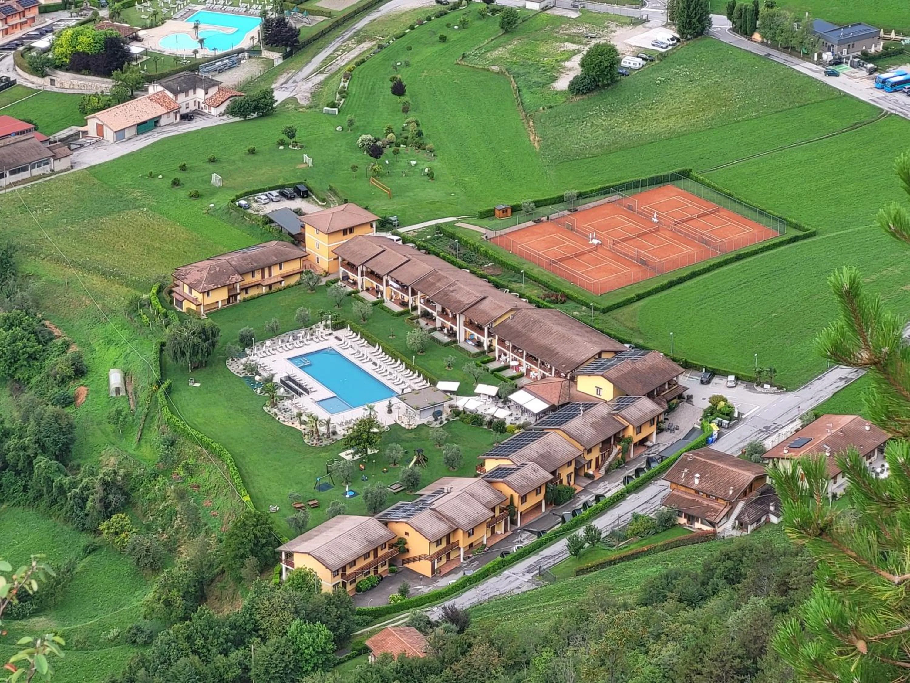 Bird's eye view in Hotel Residence La Pertica