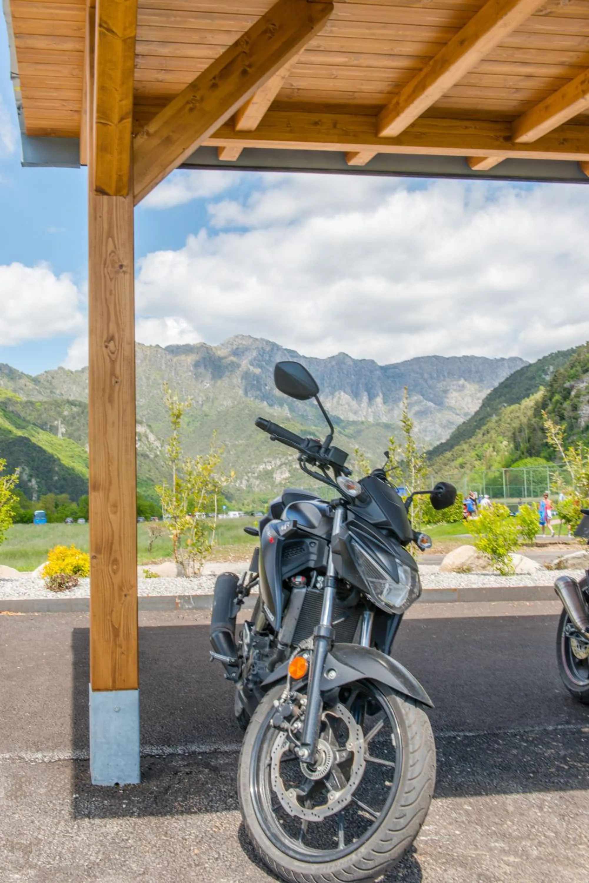 Parking in Hotel Residence La Pertica