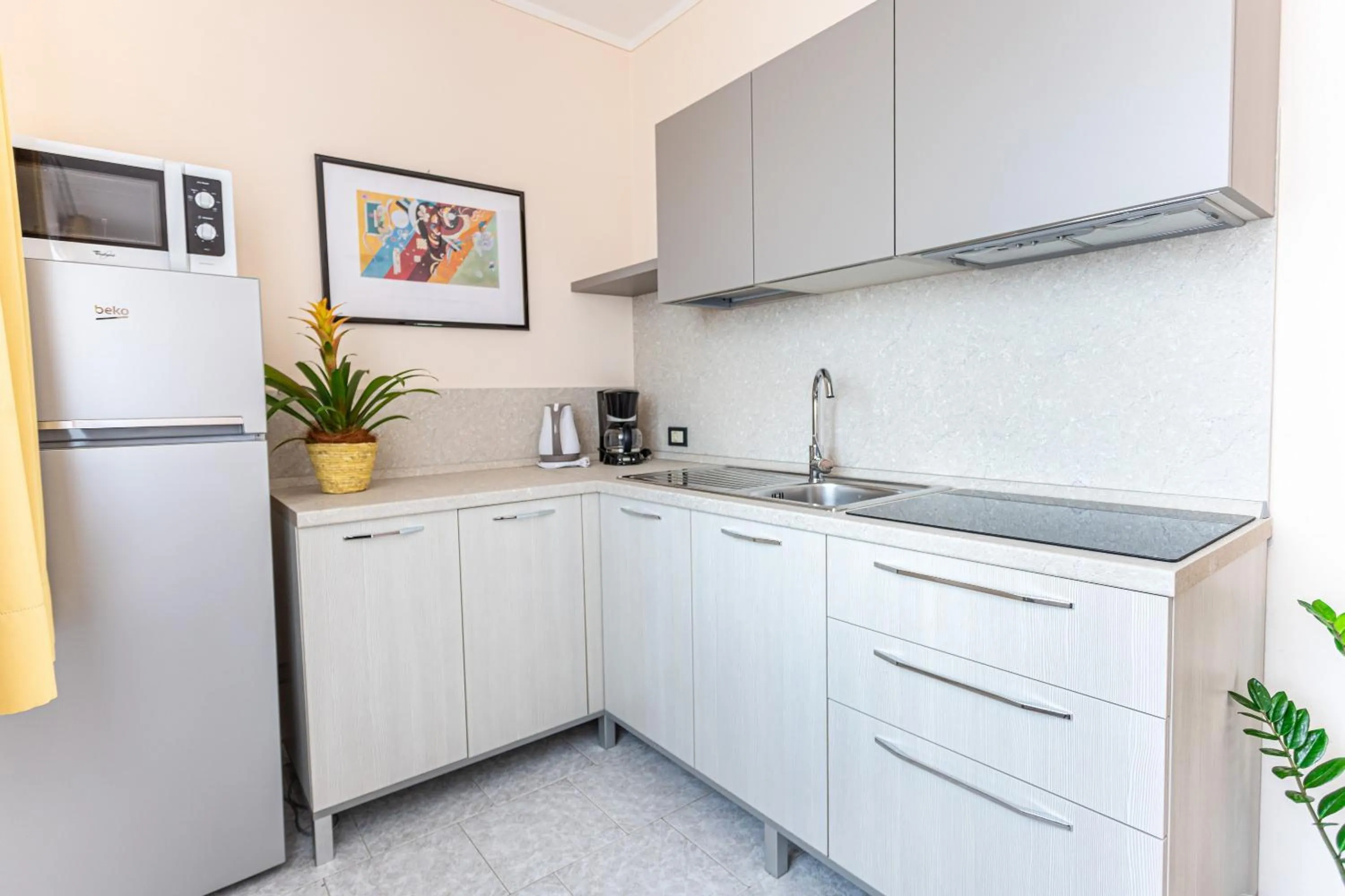 Kitchen or kitchenette in Hotel Residence La Pertica