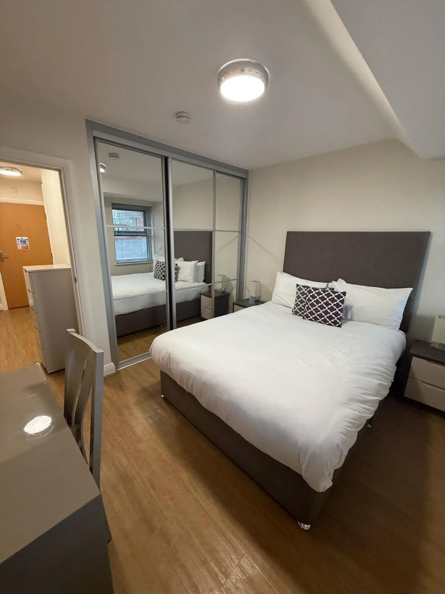 Bed in House of Fisher - City Wall House