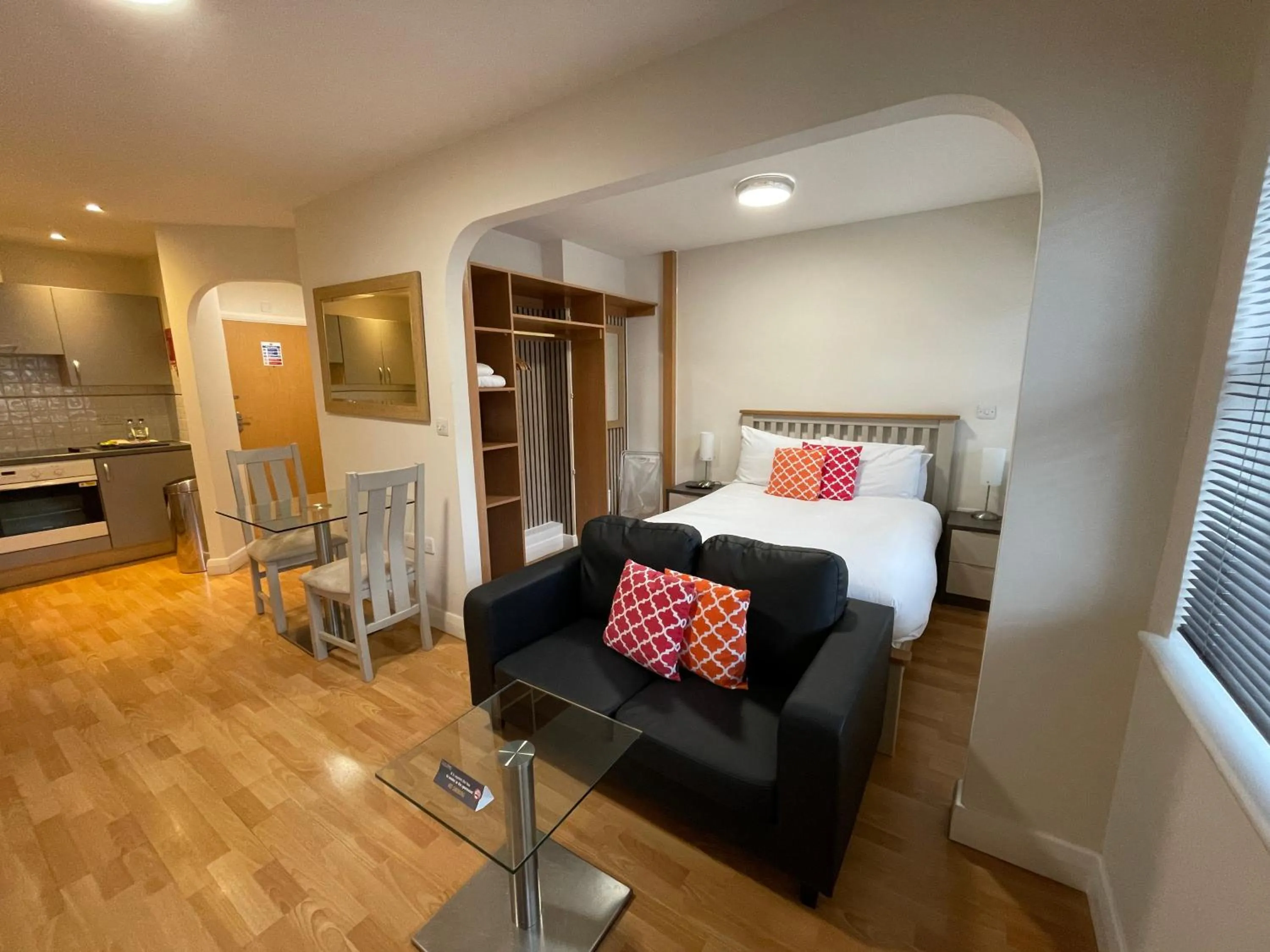 Bed in House of Fisher - City Wall House