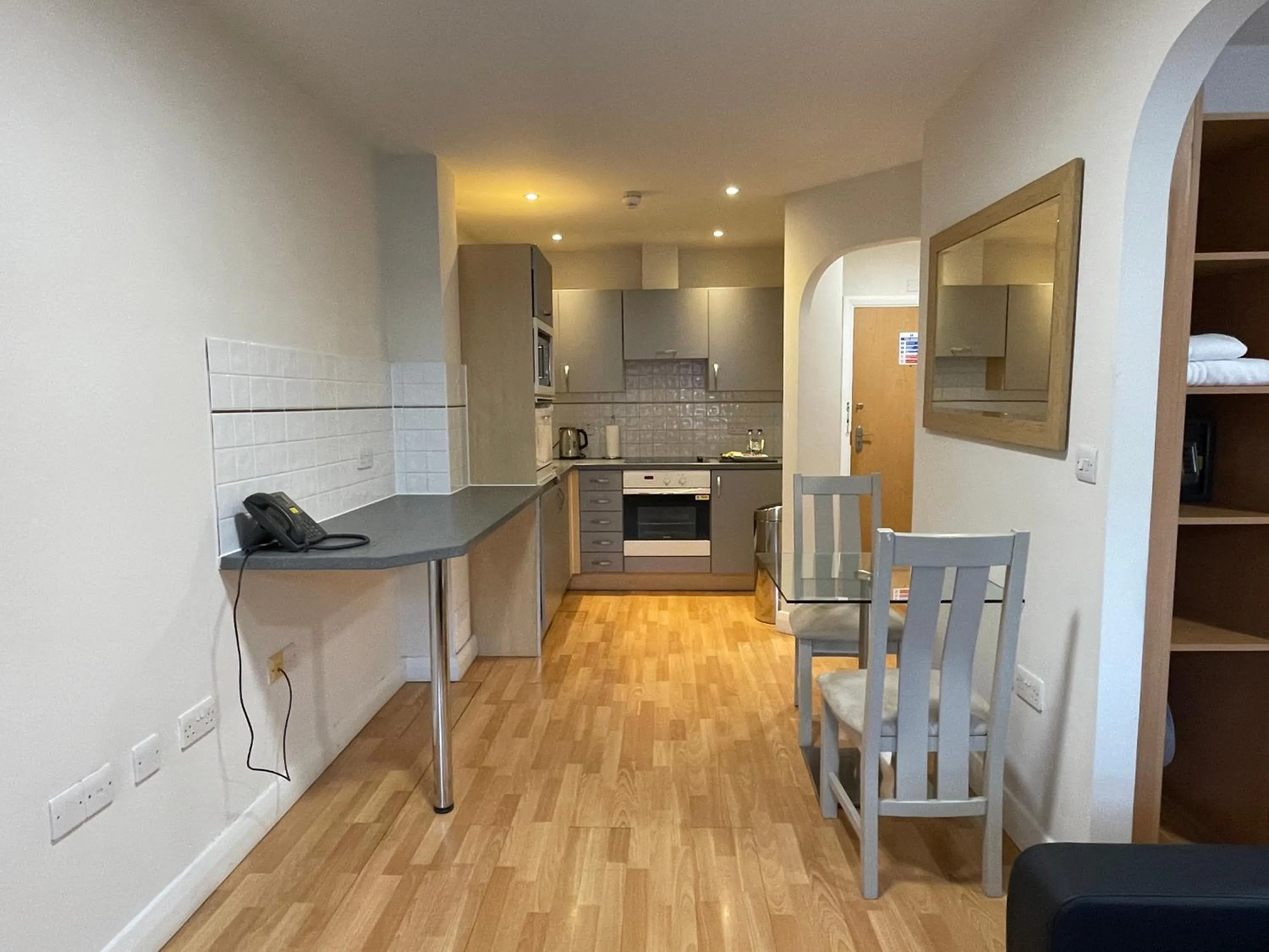 kitchen in House of Fisher - City Wall House