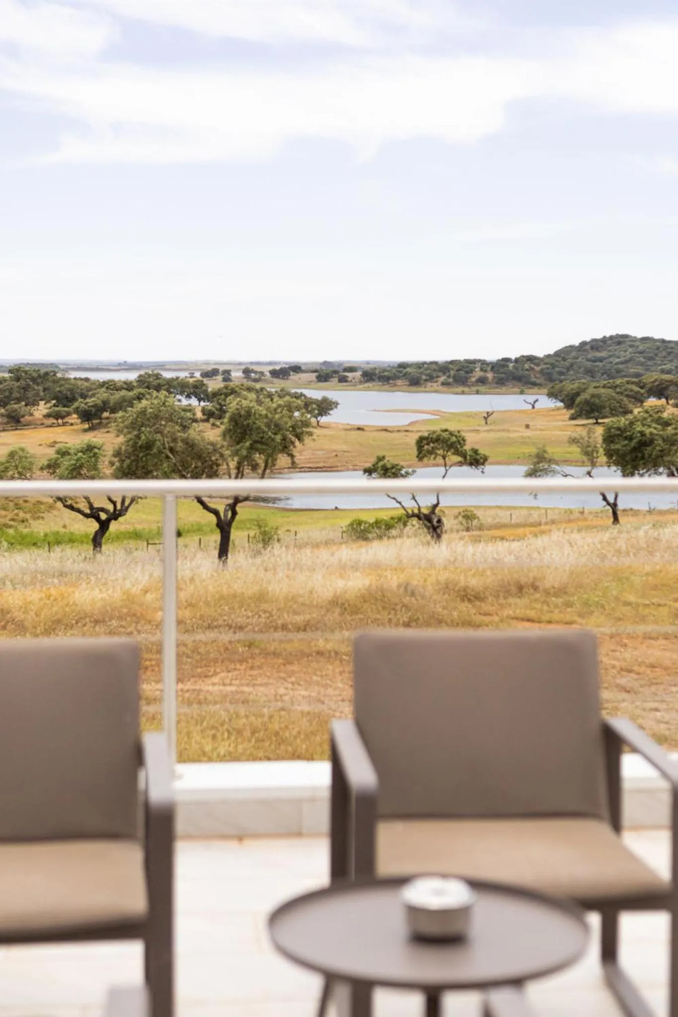 Lake view in Herdade dos Delgados