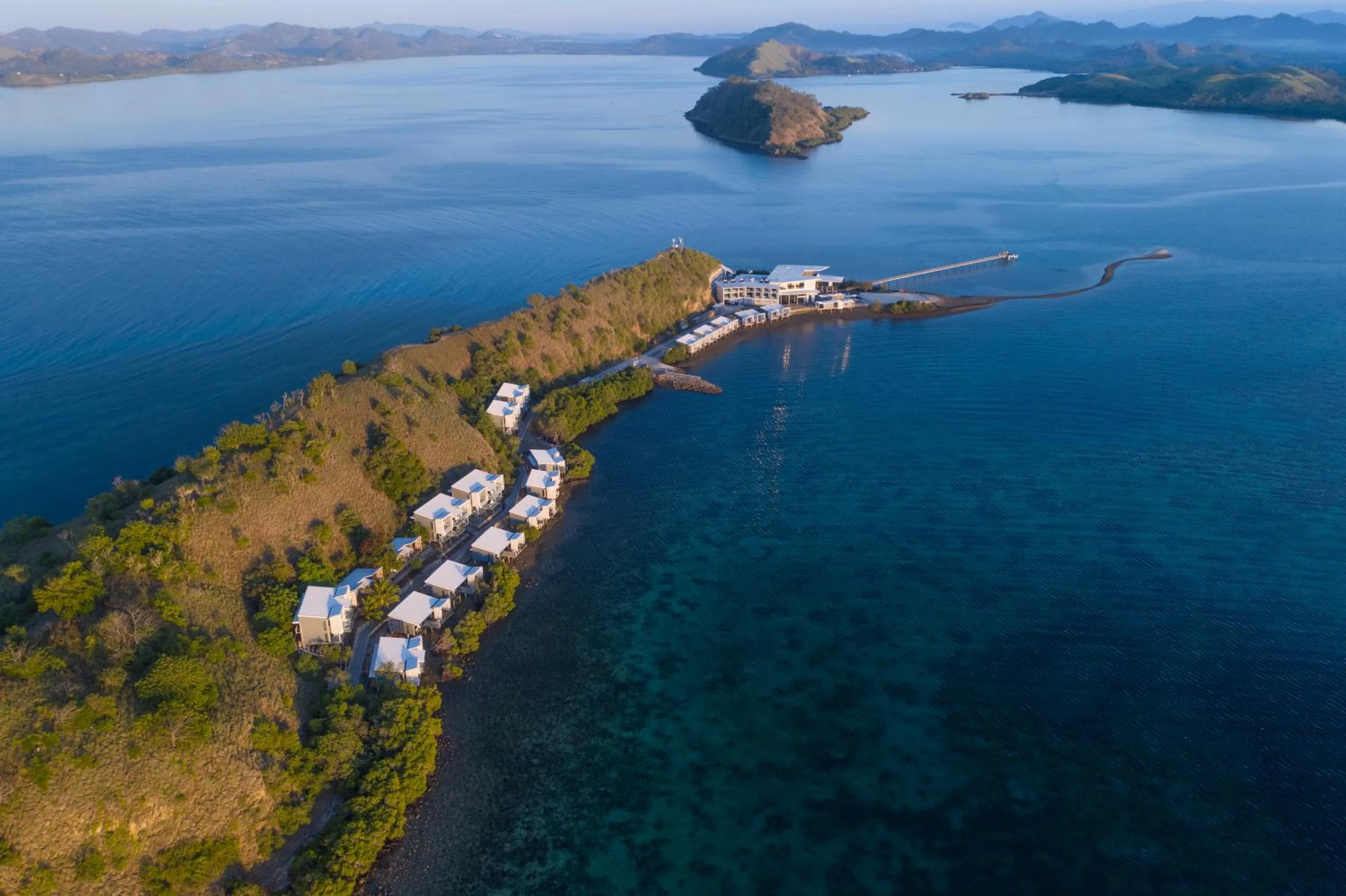 Bird's eye view in Loloata Island Resort