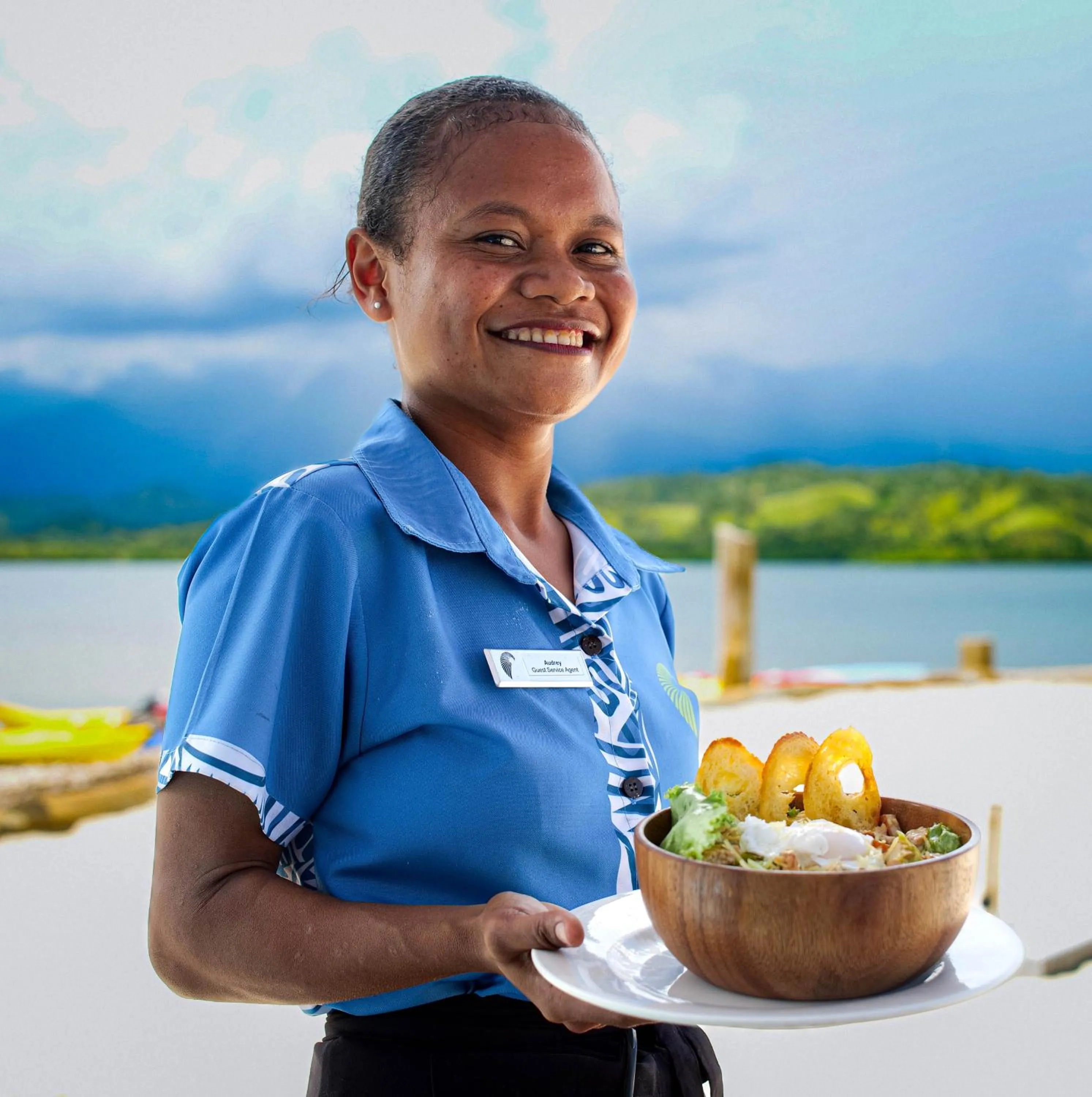 Food and drinks in Loloata Island Resort