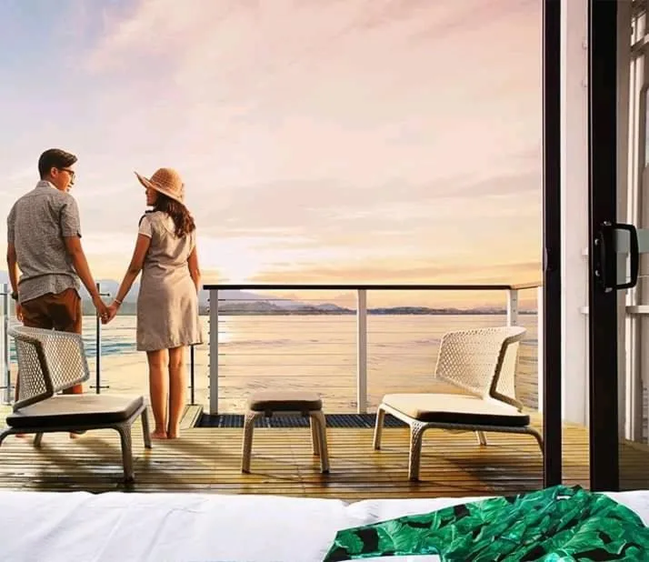 Sea view in Loloata Island Resort