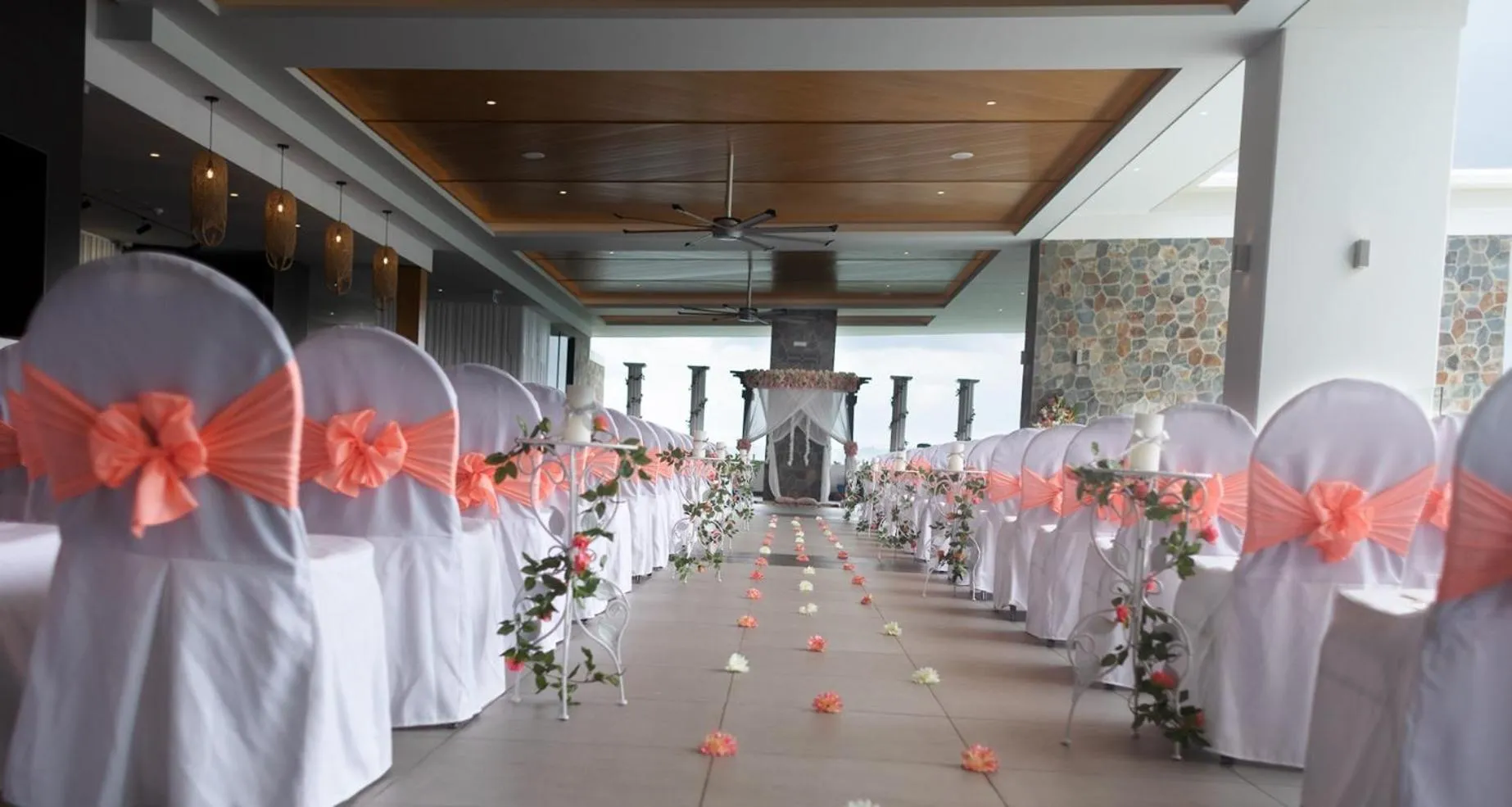 wedding in Loloata Island Resort