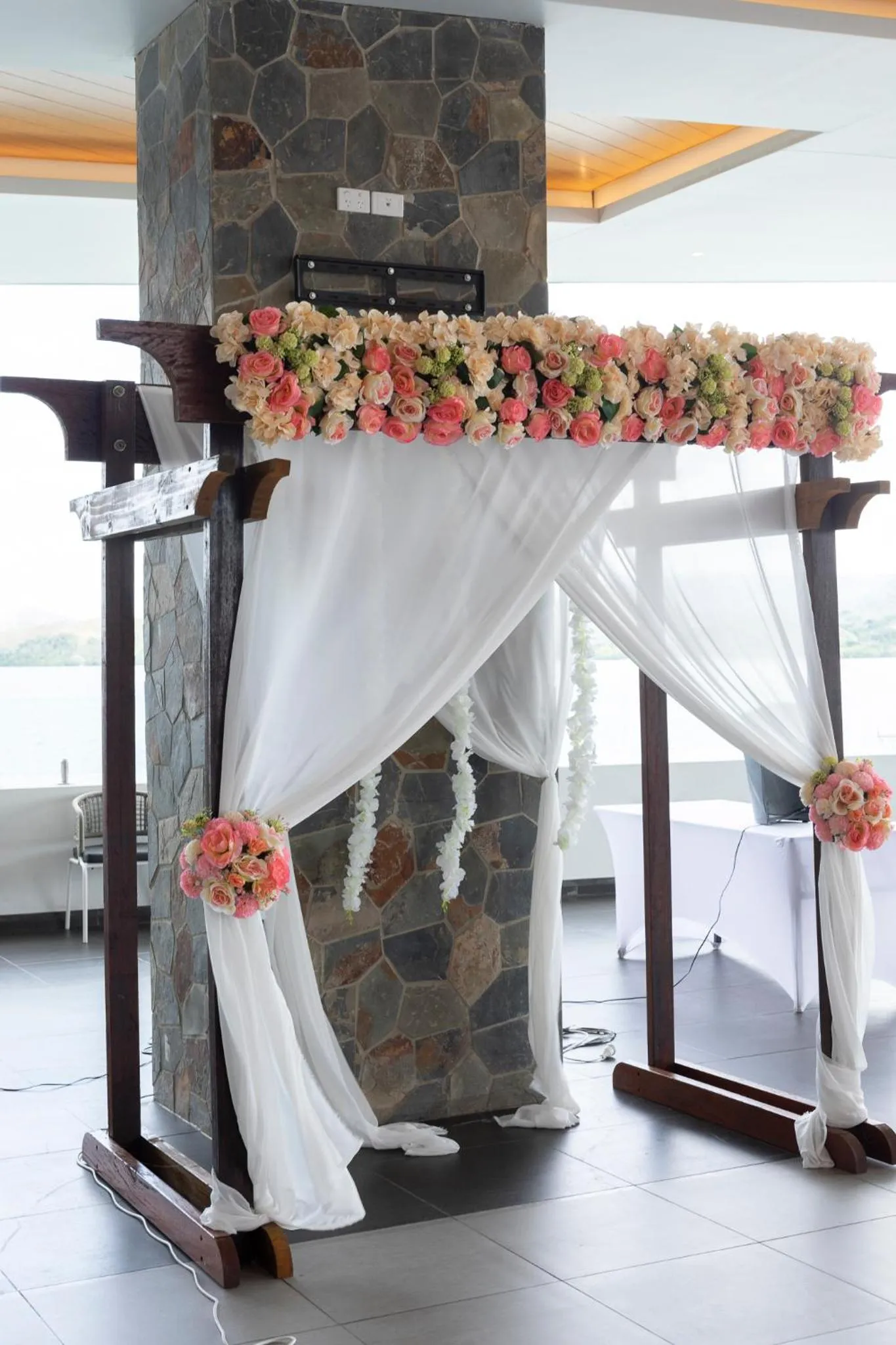 wedding in Loloata Island Resort