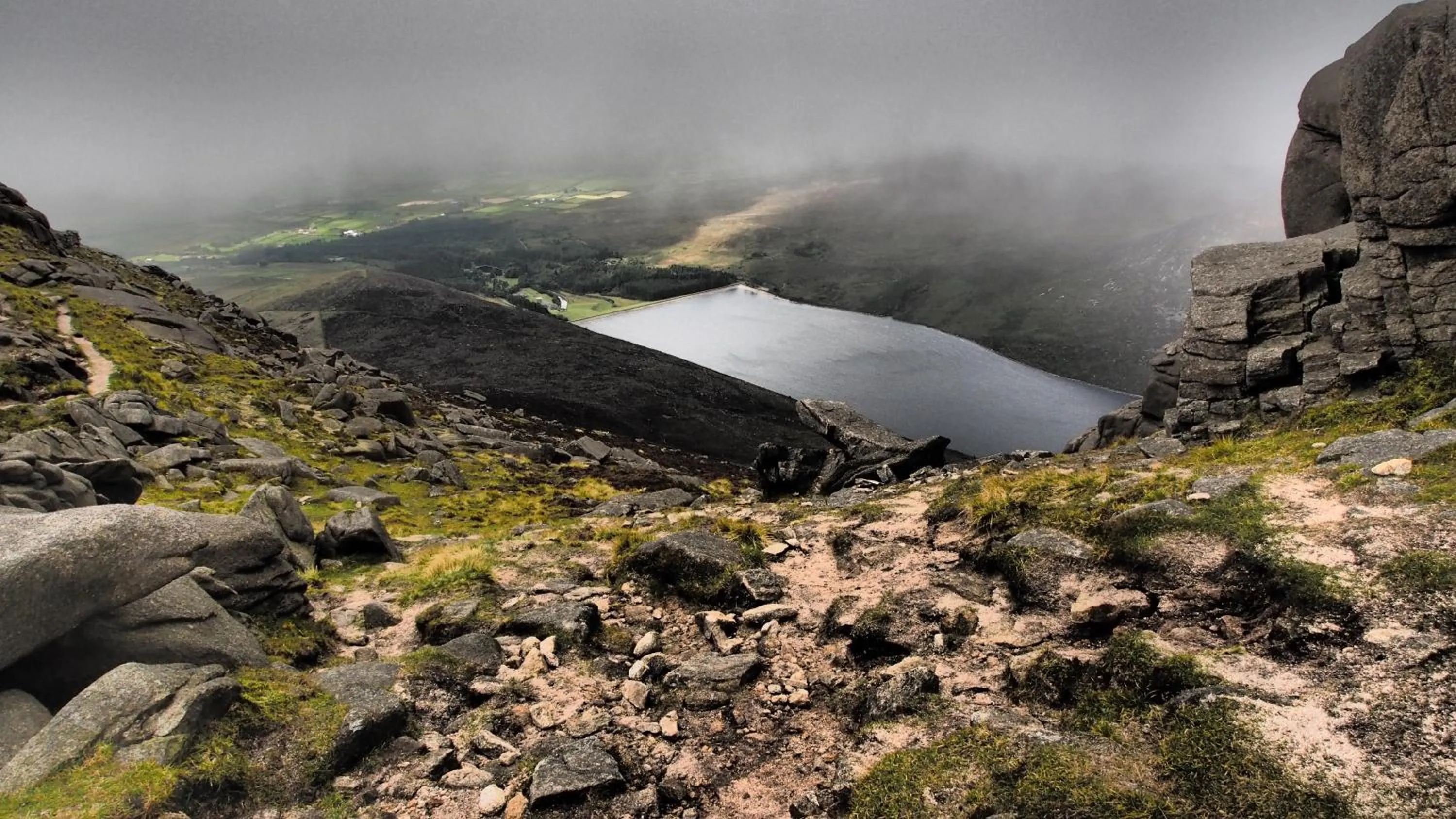 Natural landscape in The Mourne Lodge "Cnocnafeola"