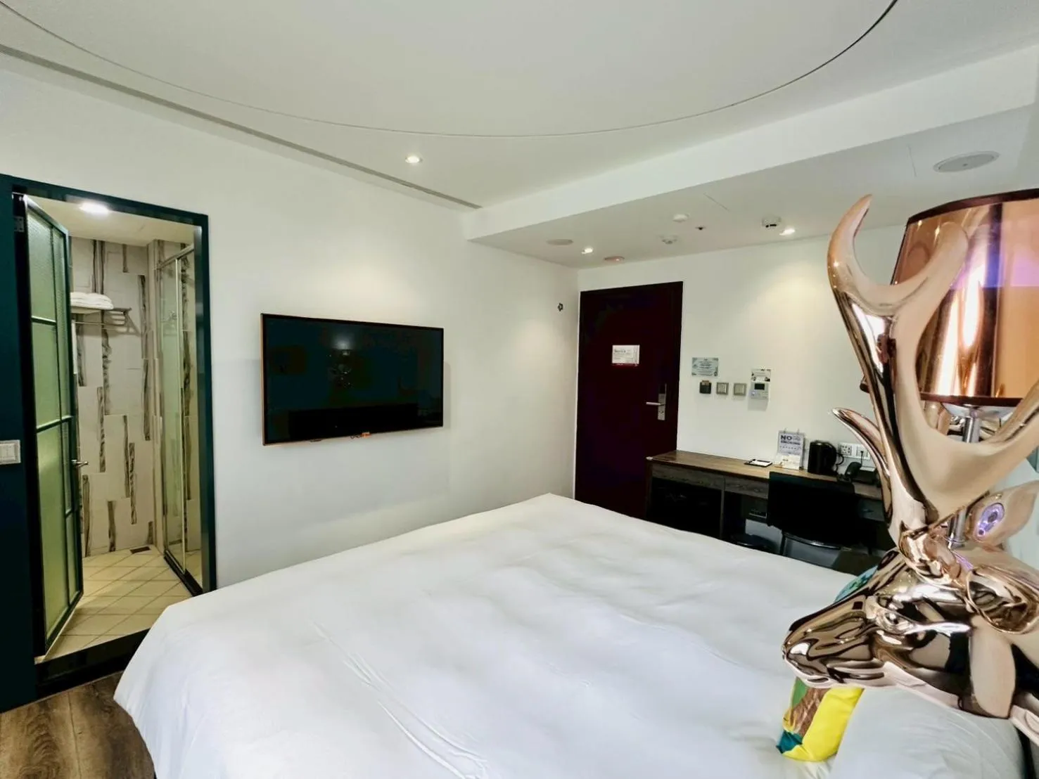 Bed in Norway Forest Travel hotel 1 Taichung