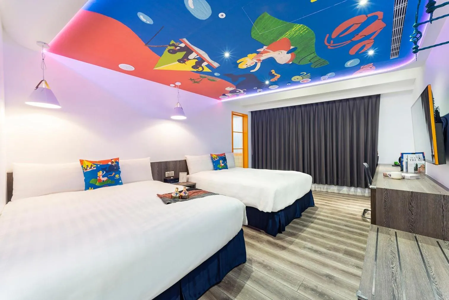 Bed in Norway Forest Travel hotel 1 Taichung