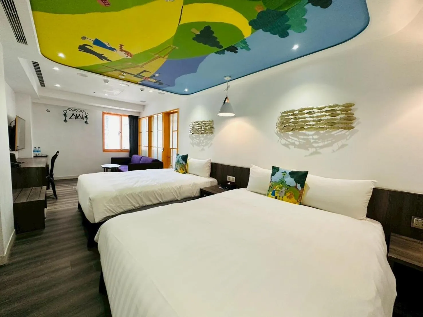 Bed in Norway Forest Travel hotel 1 Taichung
