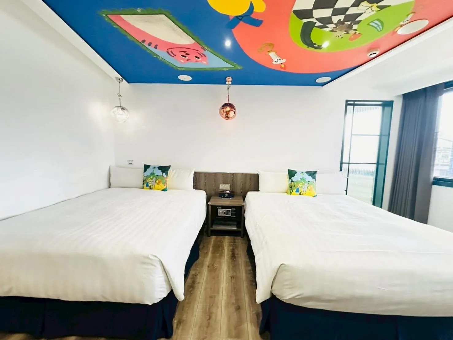 Bed in Norway Forest Travel hotel 1 Taichung