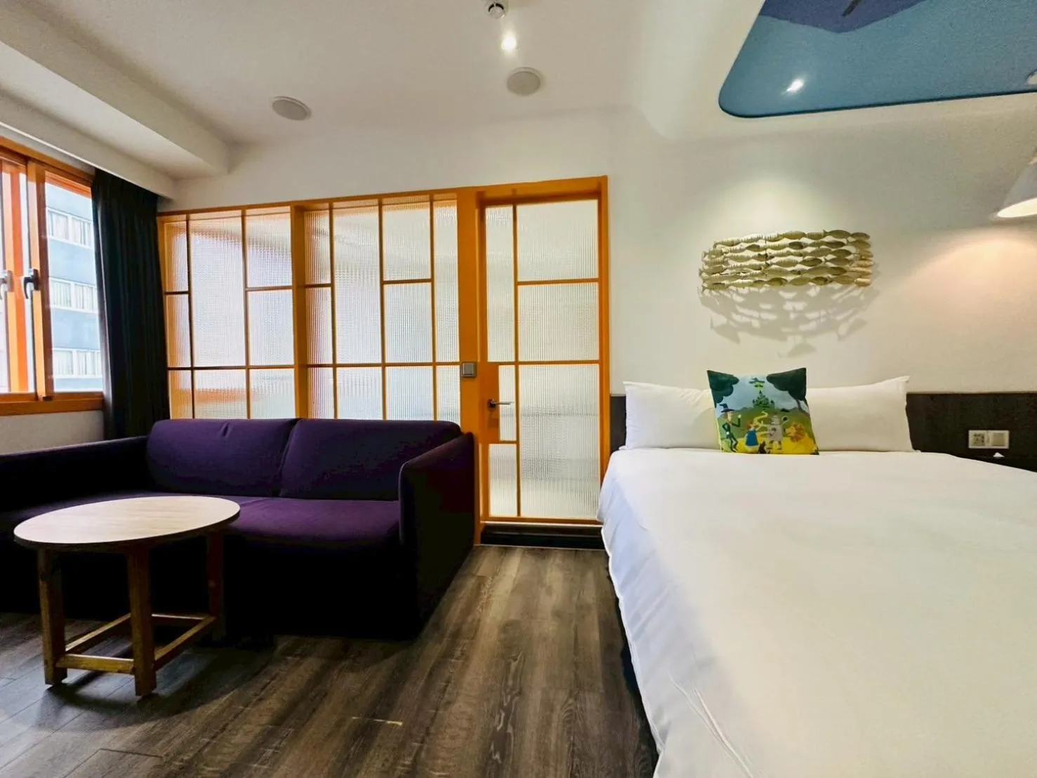 Bed in Norway Forest Travel hotel 1 Taichung