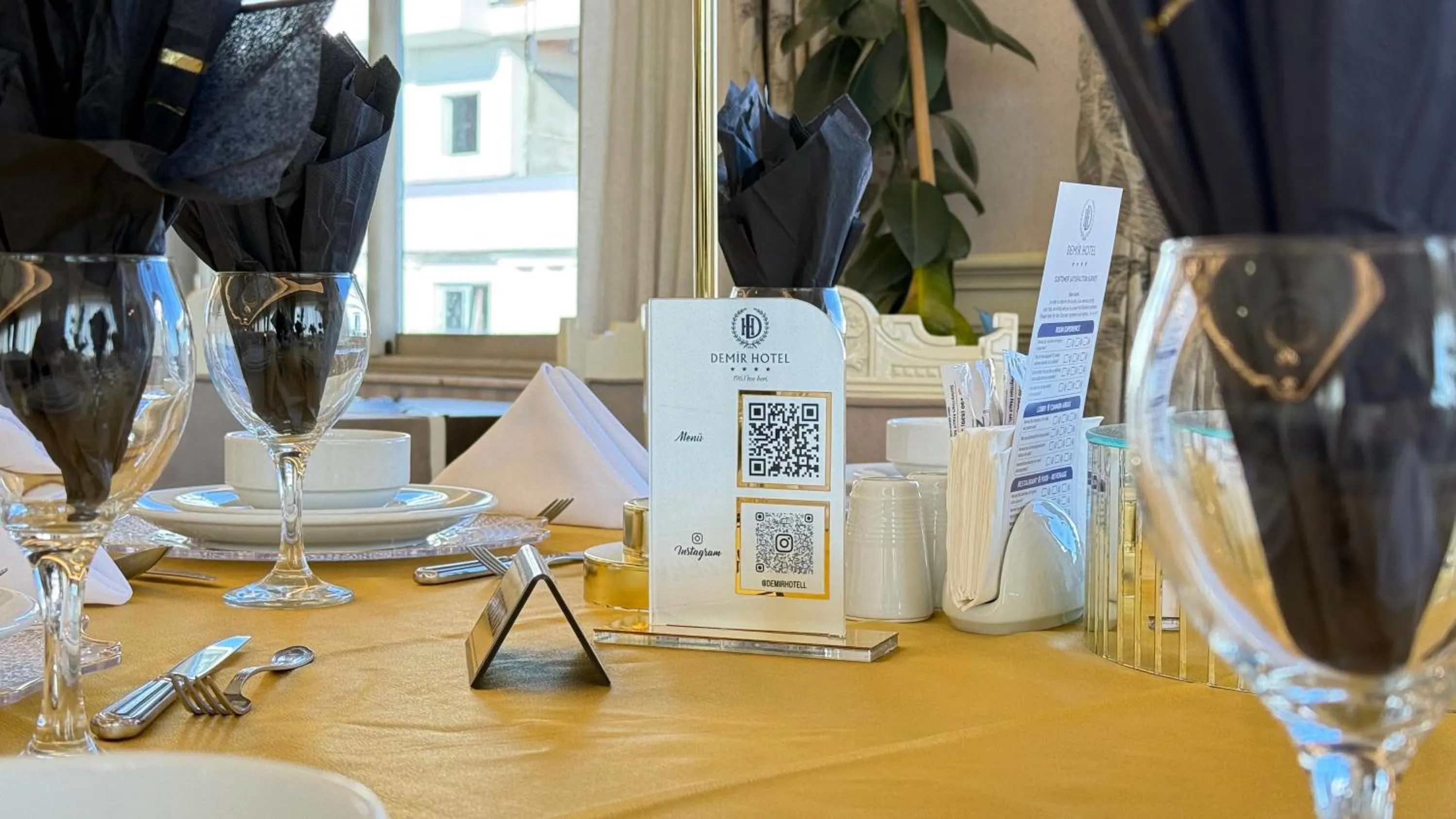 Restaurant/places to eat in Demir Hotel