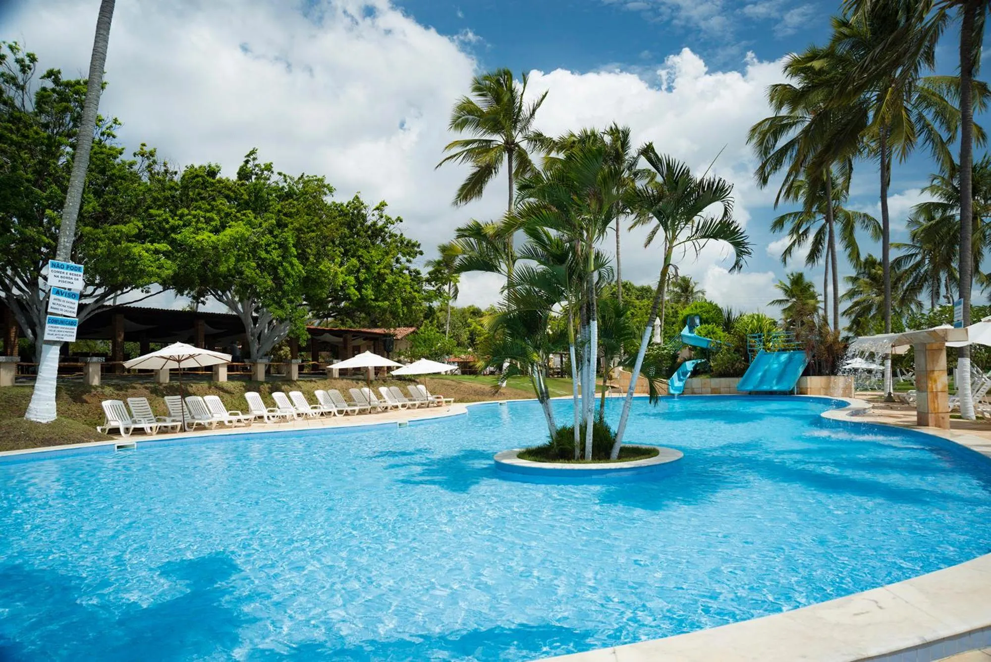 Aqua park in Fazenda Fiore Resort