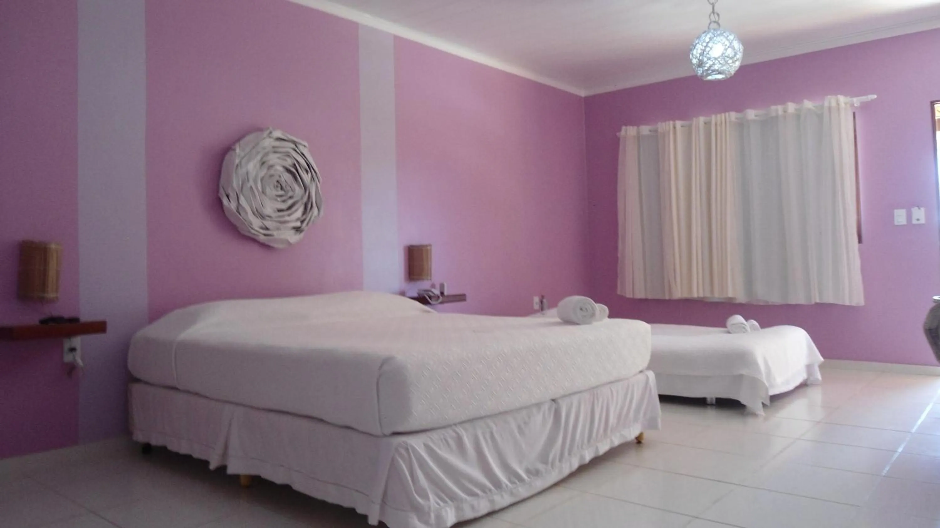 Bed in Fazenda Fiore Resort