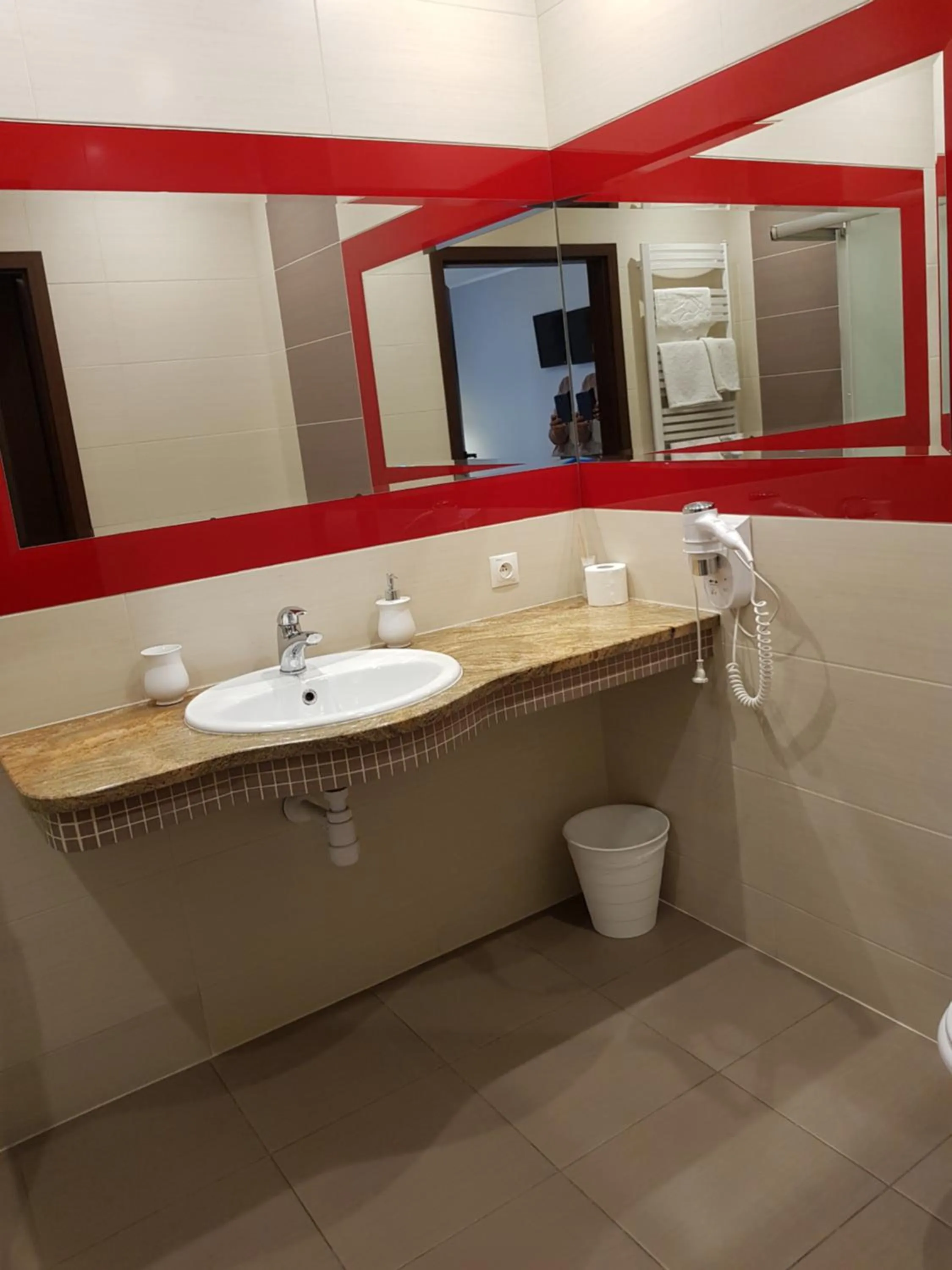 Bathroom in Pokoje De Luxe Figaro