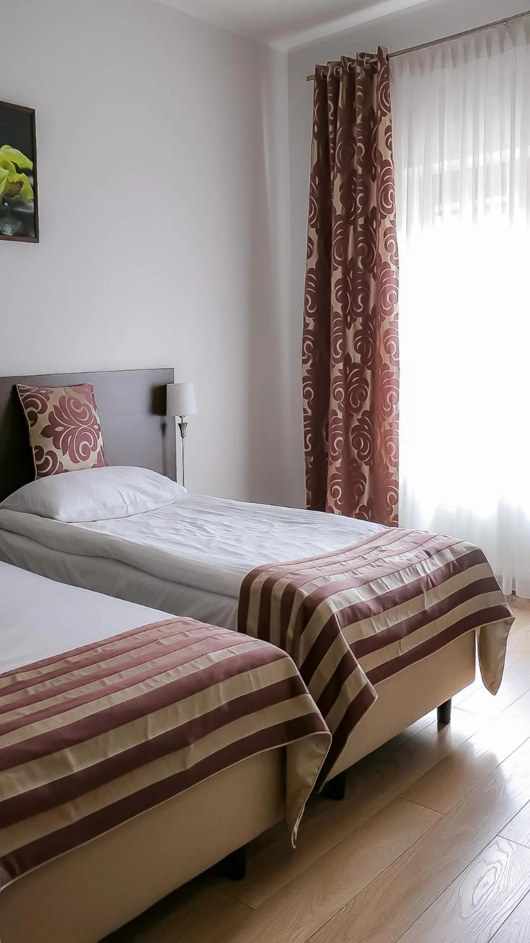 Bed in Pokoje De Luxe Figaro