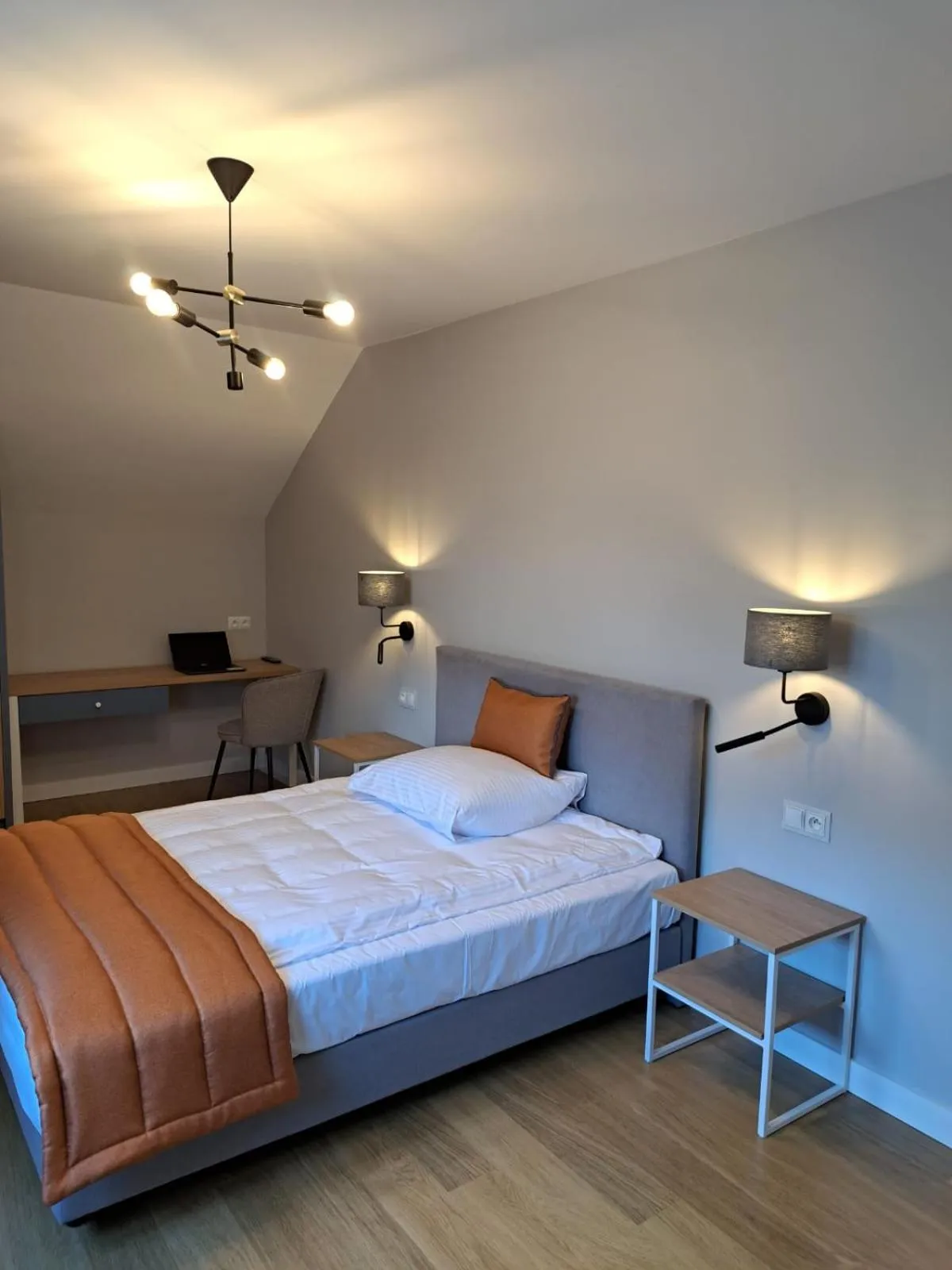 Bed in Pokoje De Luxe Figaro