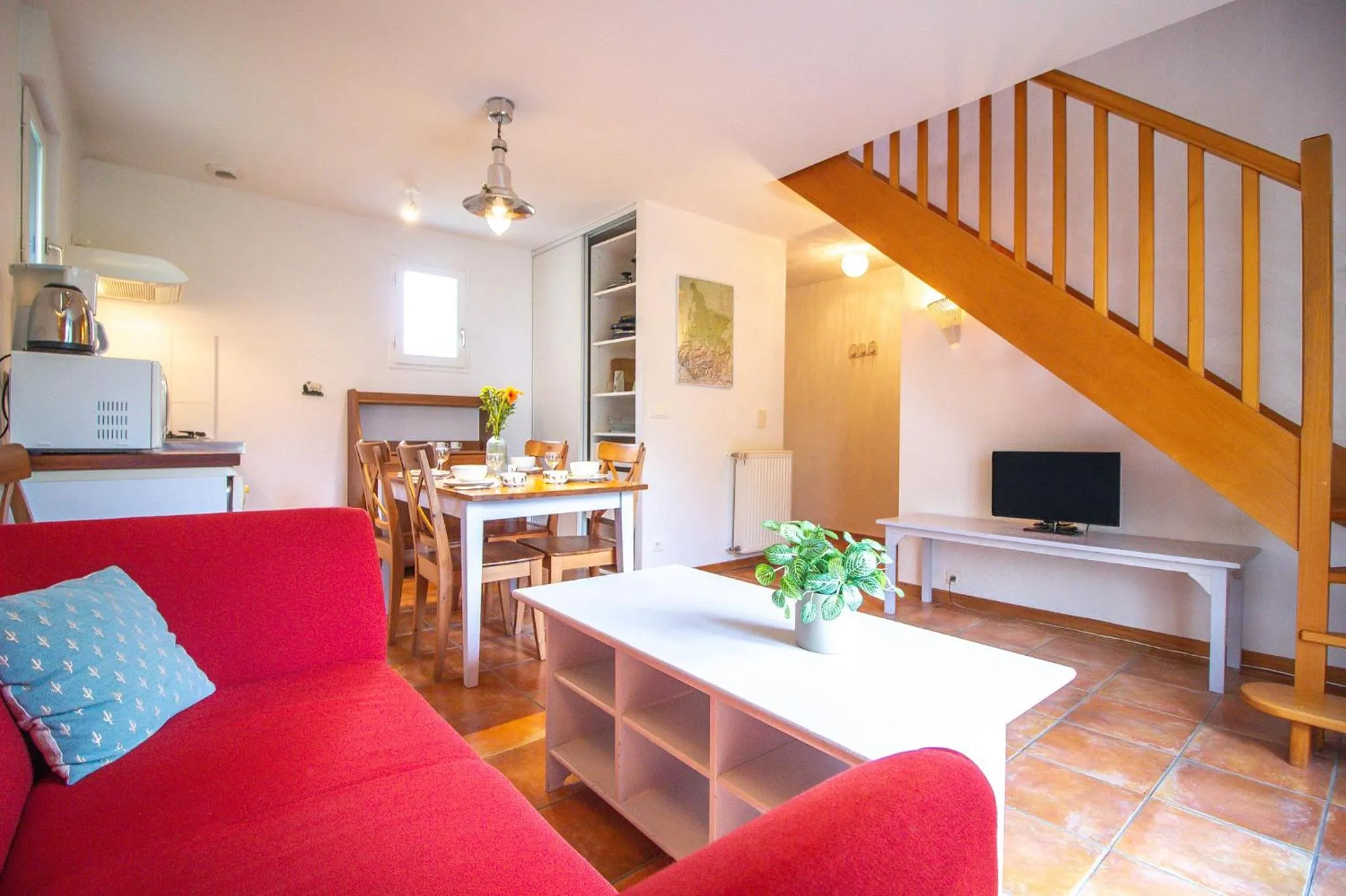 Living room in Garden & City Bagnères-de-Bigorre - Domaine de Ramonjuan