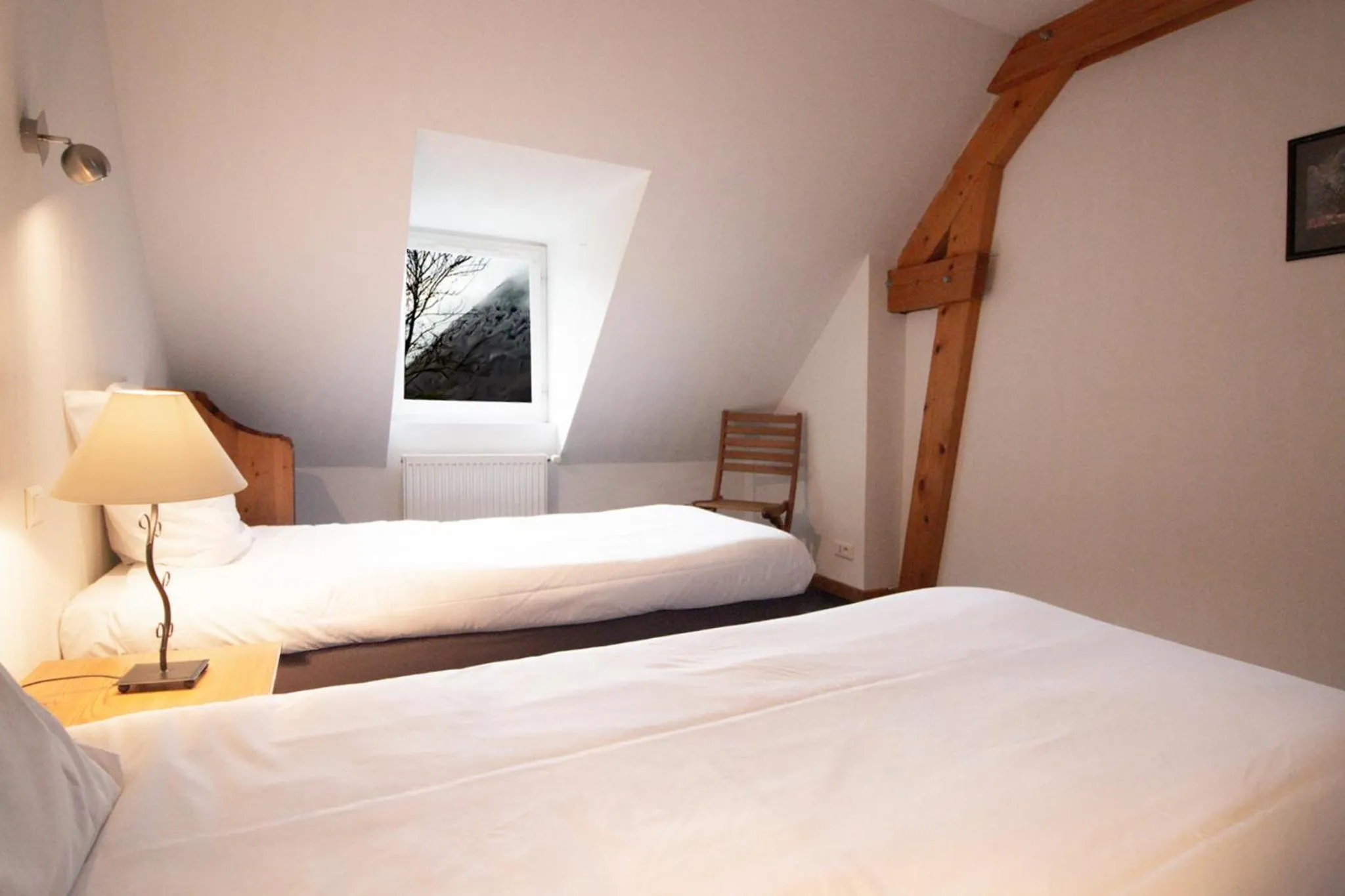 Bedroom, Bed in Garden & City Bagnères-de-Bigorre - Domaine de Ramonjuan