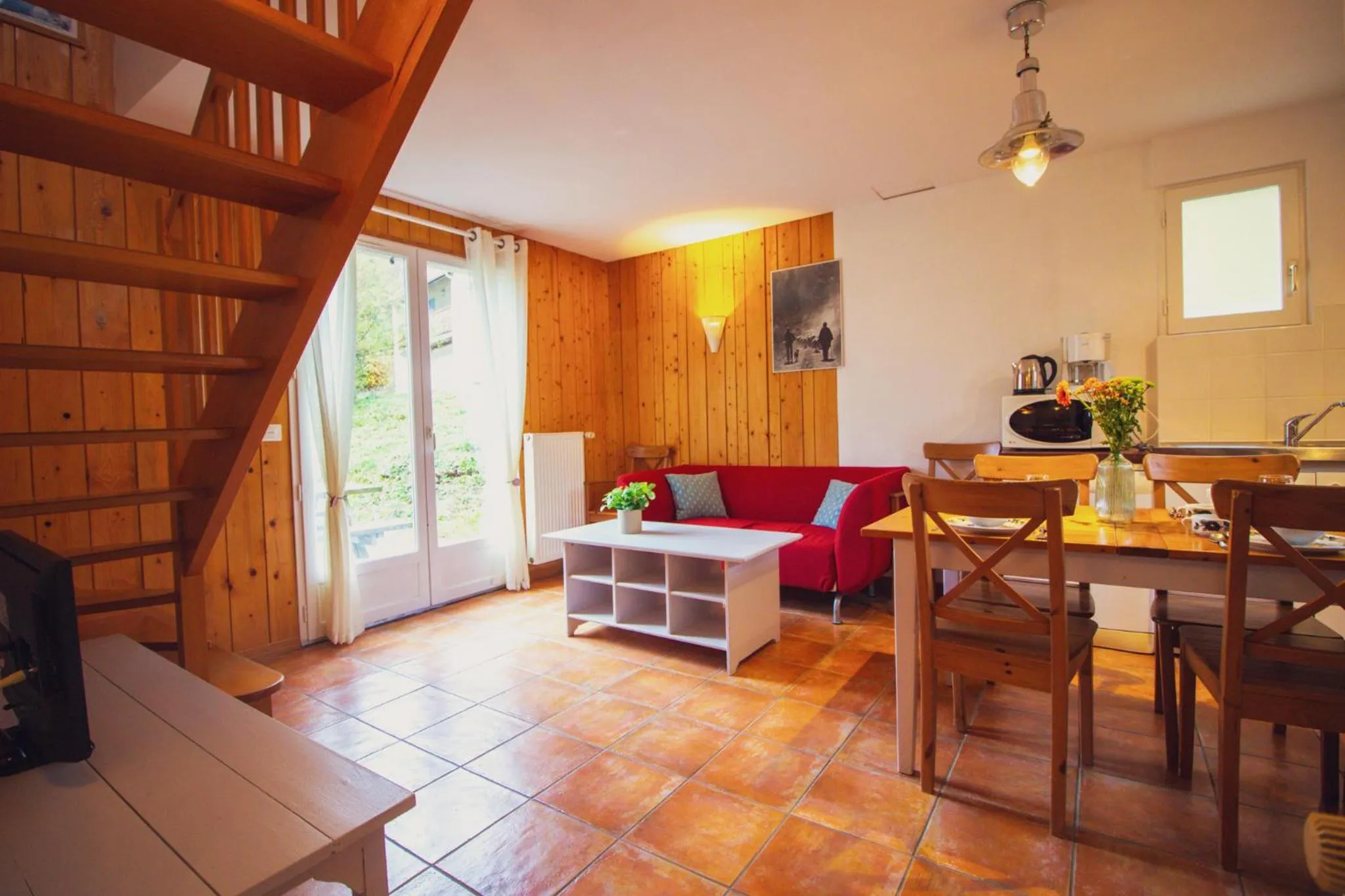 Living room in Garden & City Bagnères-de-Bigorre - Domaine de Ramonjuan