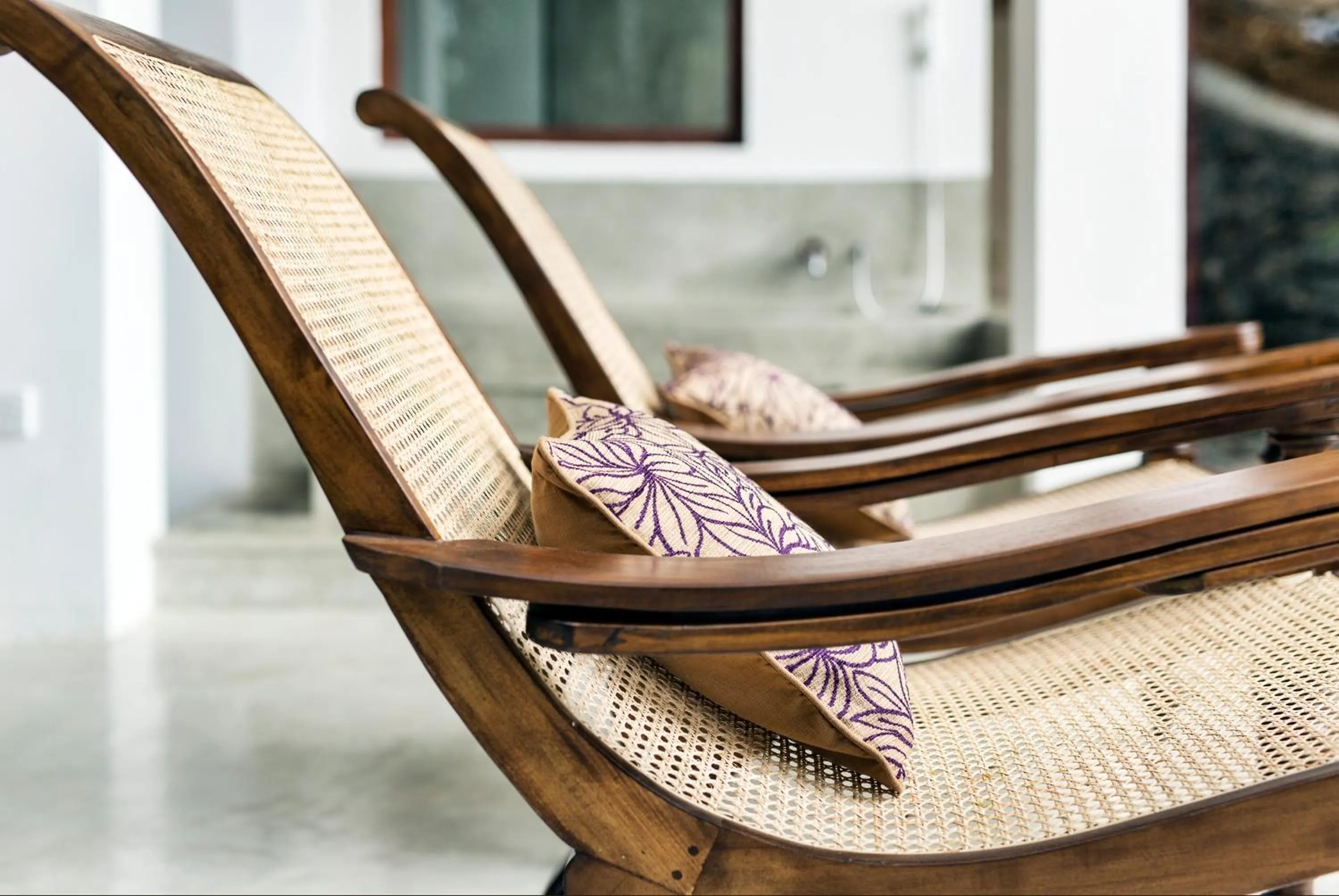 Seating area in Rosyth Estate House