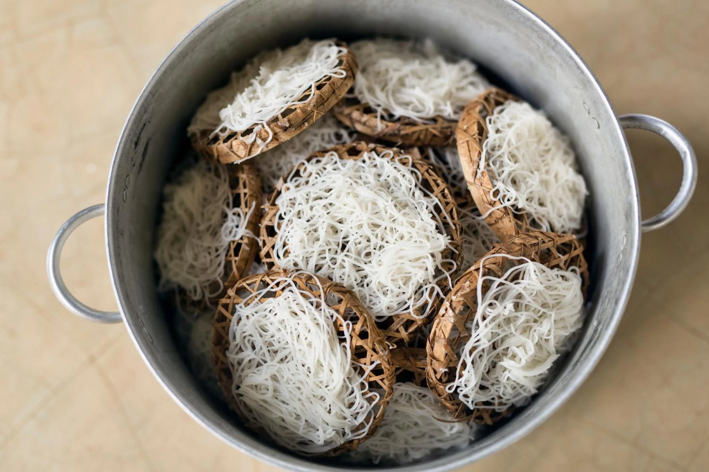 Asian breakfast in Rosyth Estate House