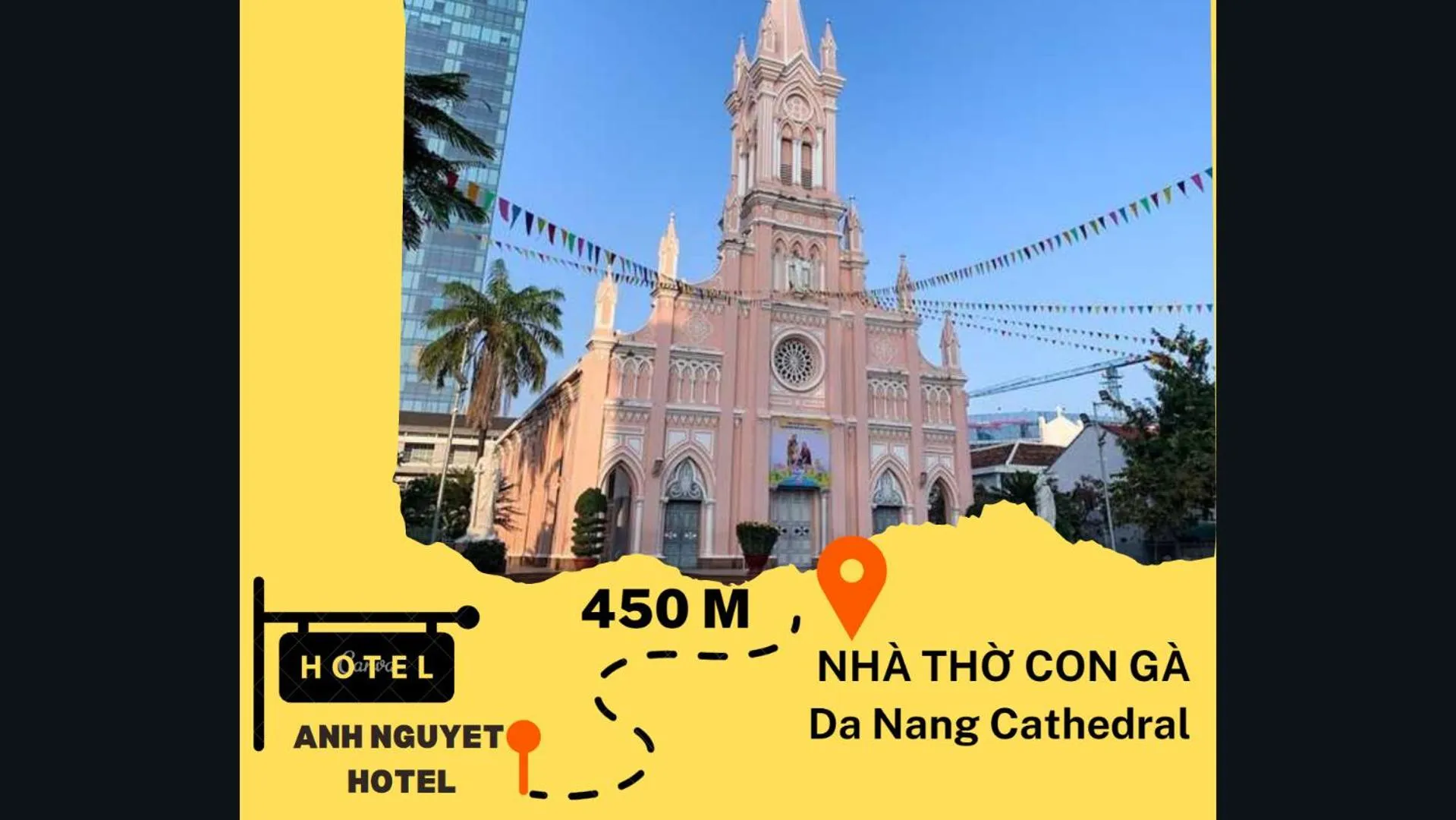 Nearby landmark in Anh Nguyet Da Nang Hotel