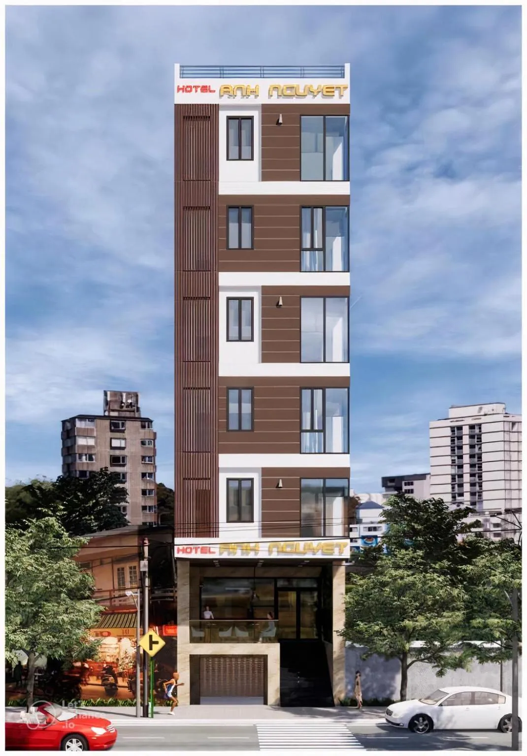 Property building in Anh Nguyet Da Nang Hotel