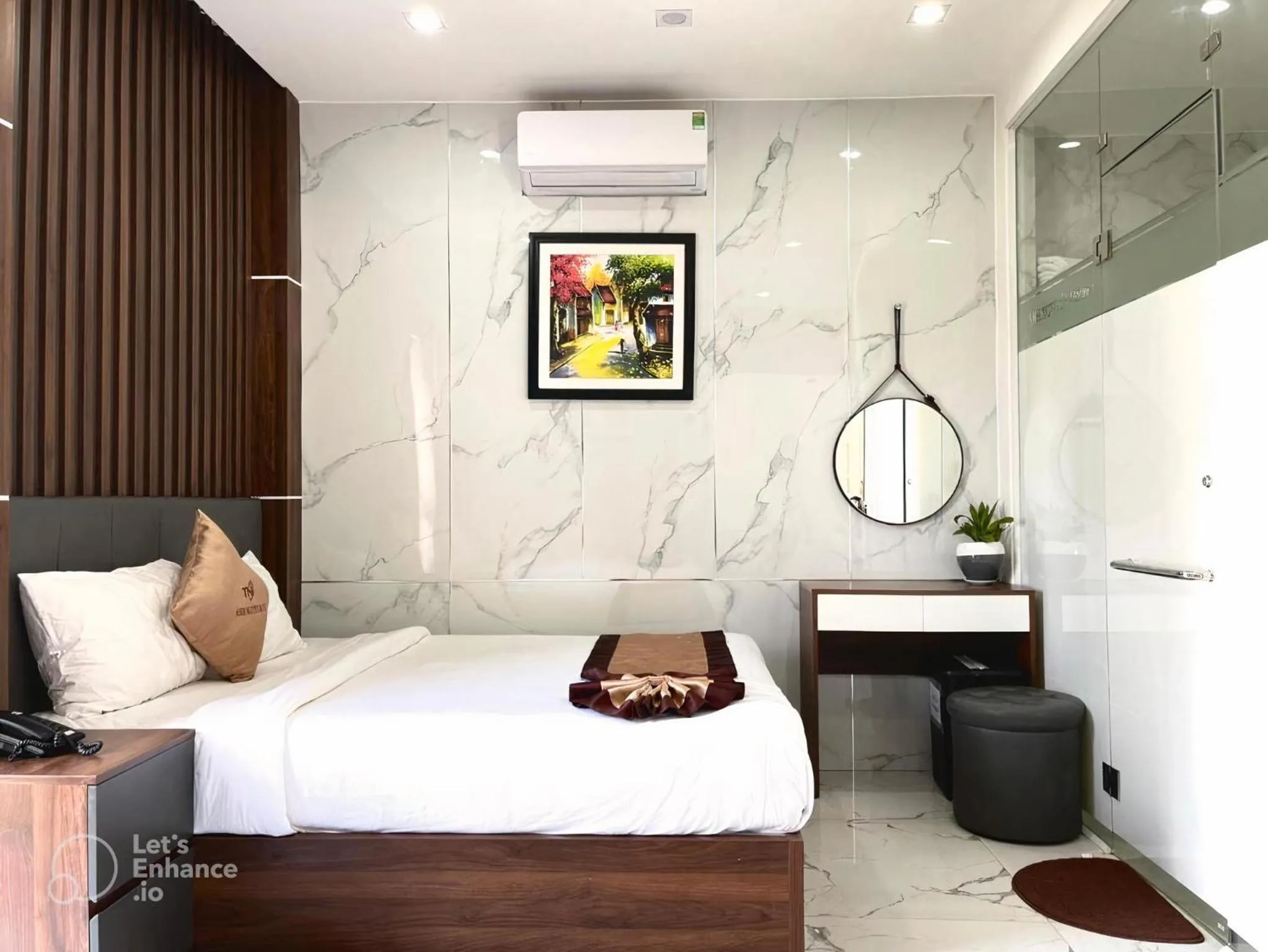 Seating area, Bed in Anh Nguyet Da Nang Hotel