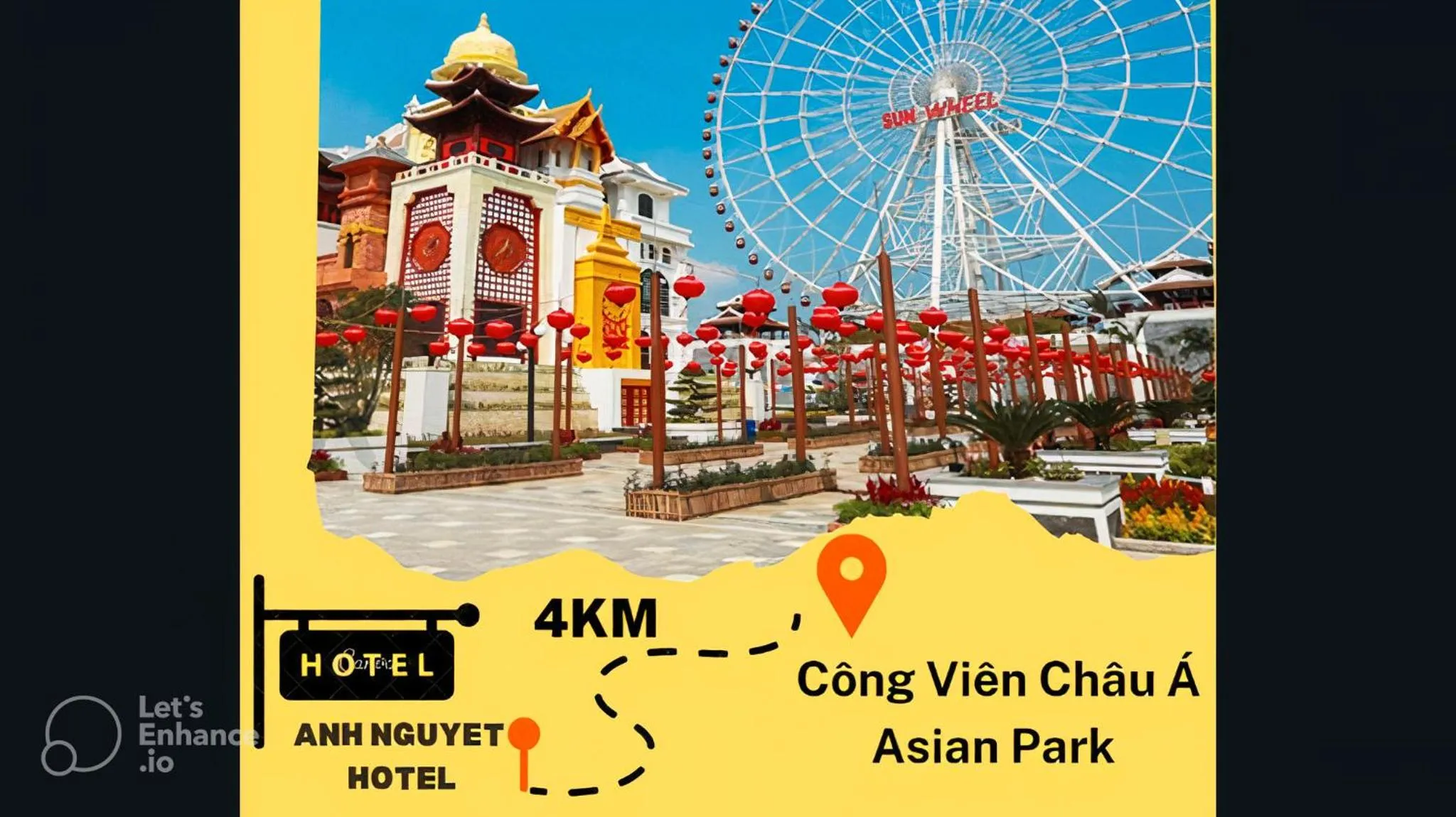 Nearby landmark in Anh Nguyet Da Nang Hotel