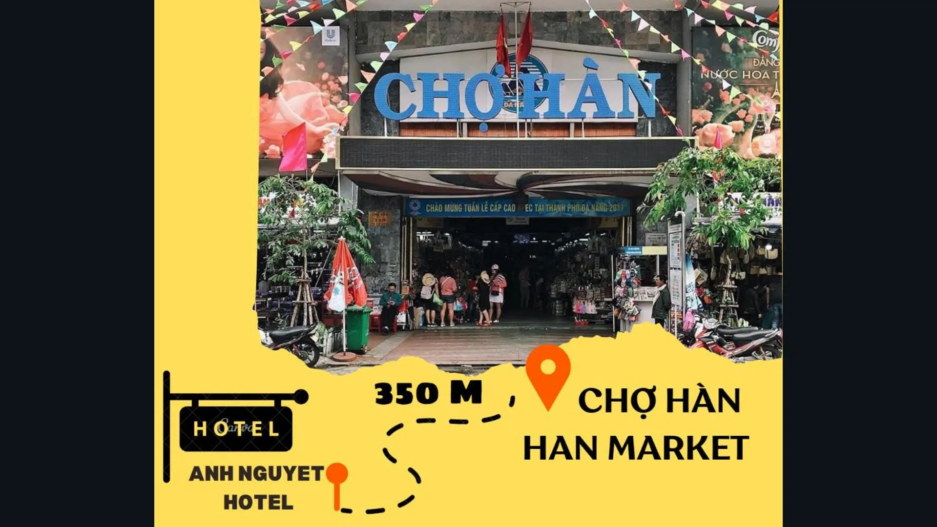 Nearby landmark in Anh Nguyet Da Nang Hotel