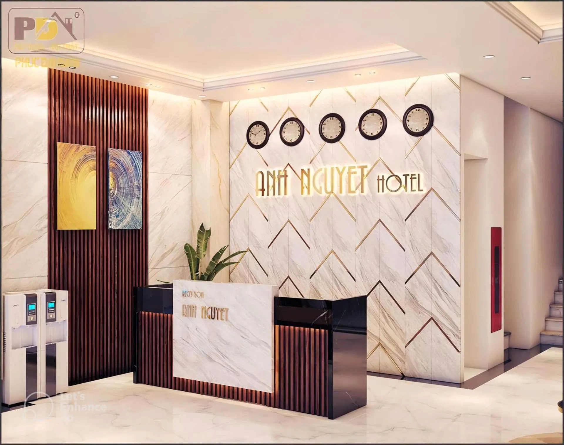 Lobby or reception in Anh Nguyet Da Nang Hotel