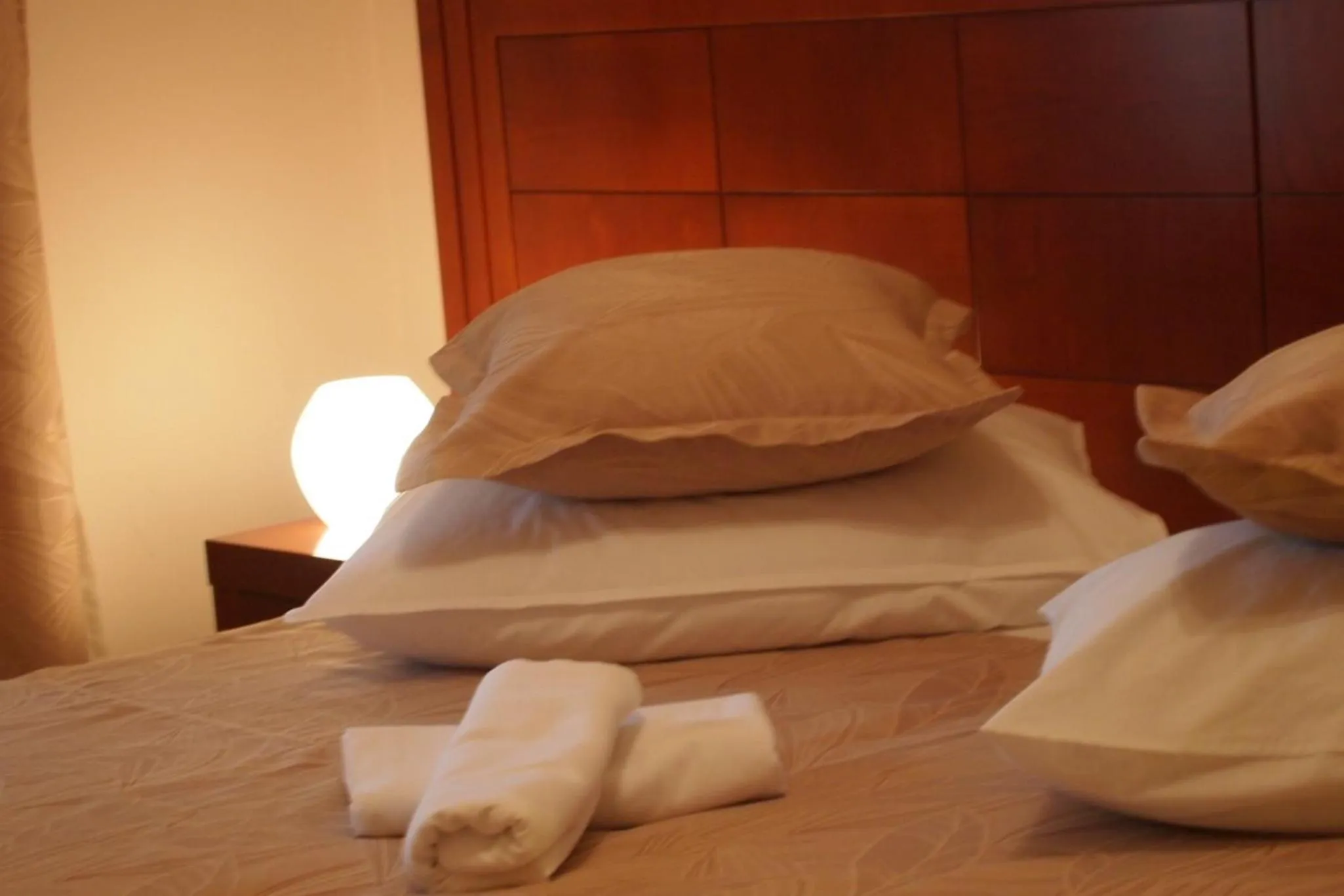 Decorative detail, Bed in Apartments Agava