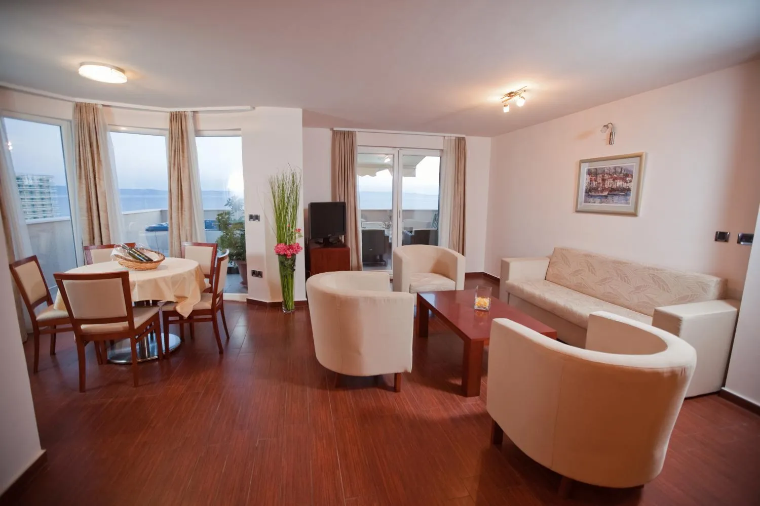 Living room in Apartments Agava