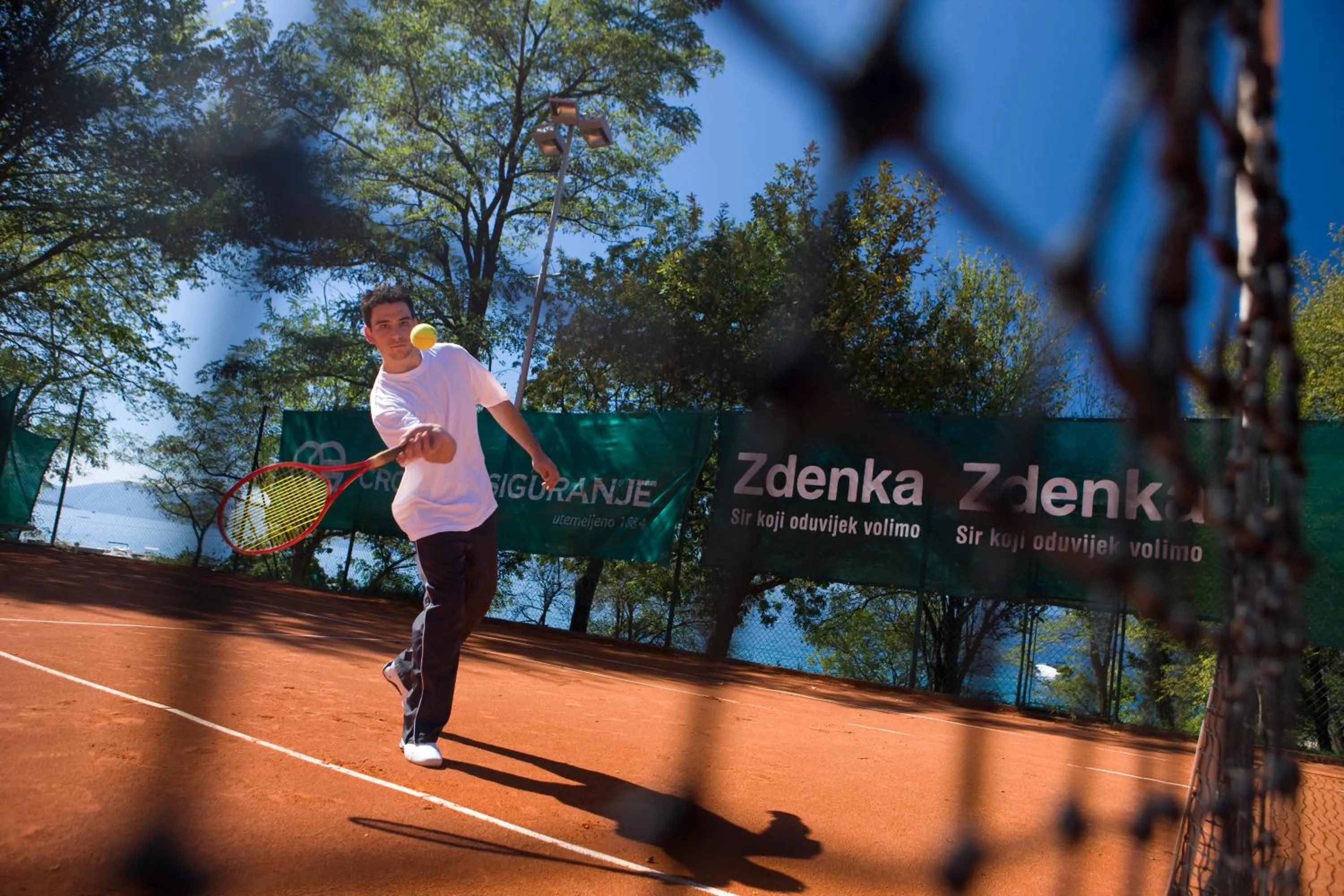 Tennis court in Veya Maradiso Hotel by Aminess
