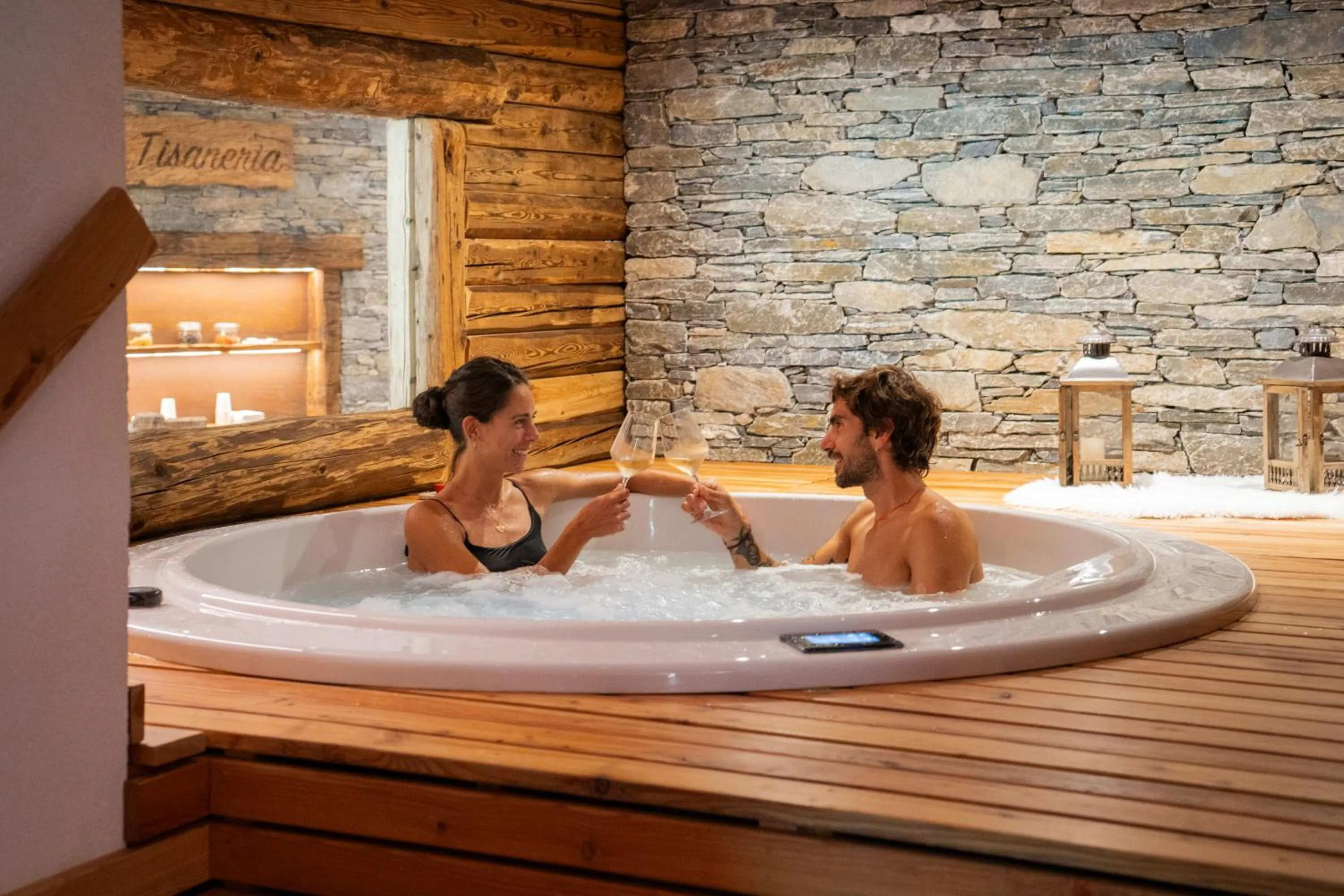 Spa and wellness centre/facilities in Hotel Edelweiss